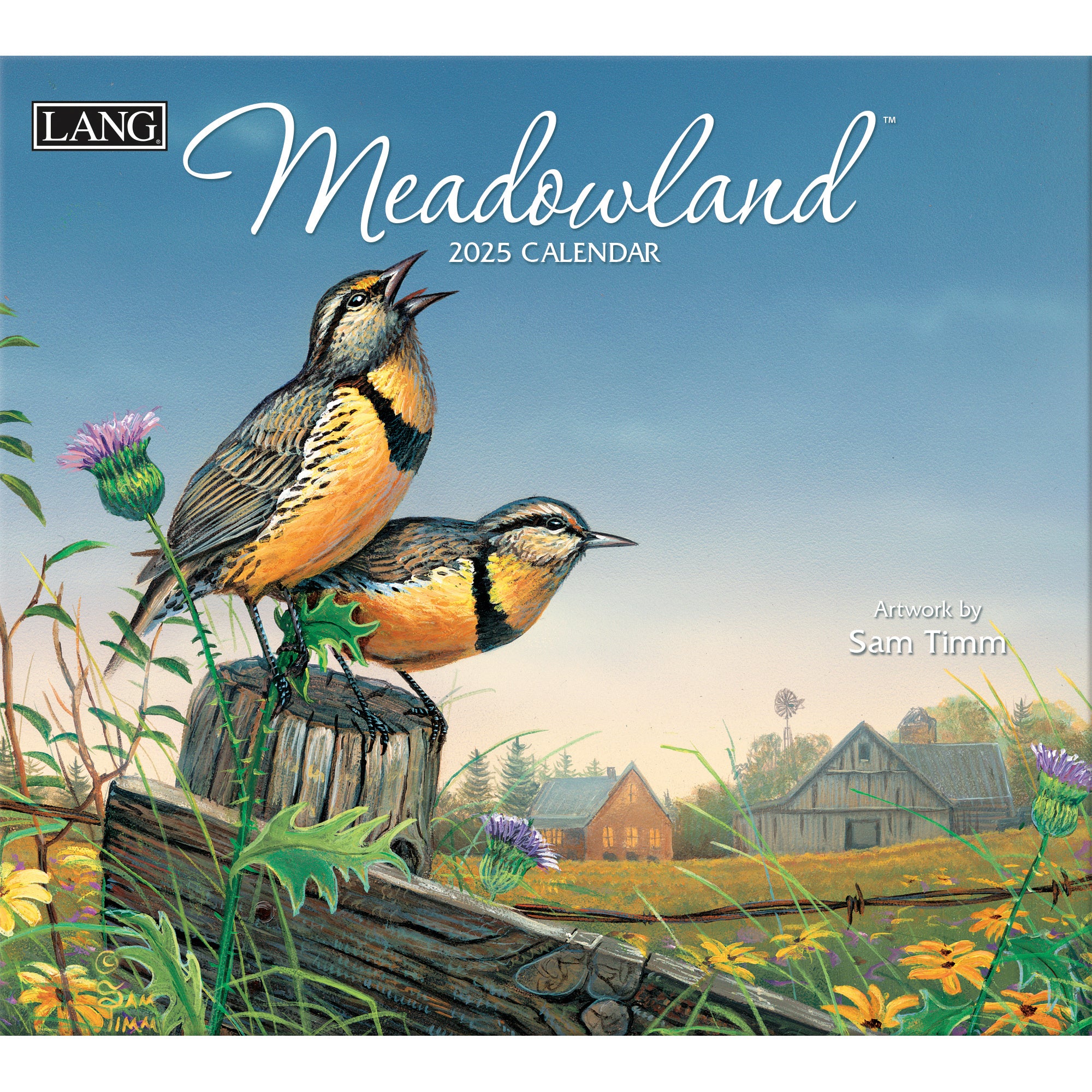 2025 LANG Meadowland By Sam Timm - Deluxe Wall Calendar