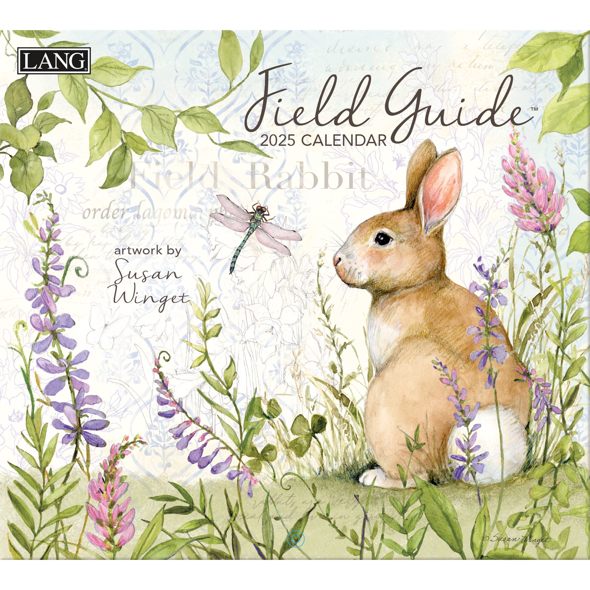 2025 LANG Field Guide By Susan Winget - Deluxe Wall Calendar