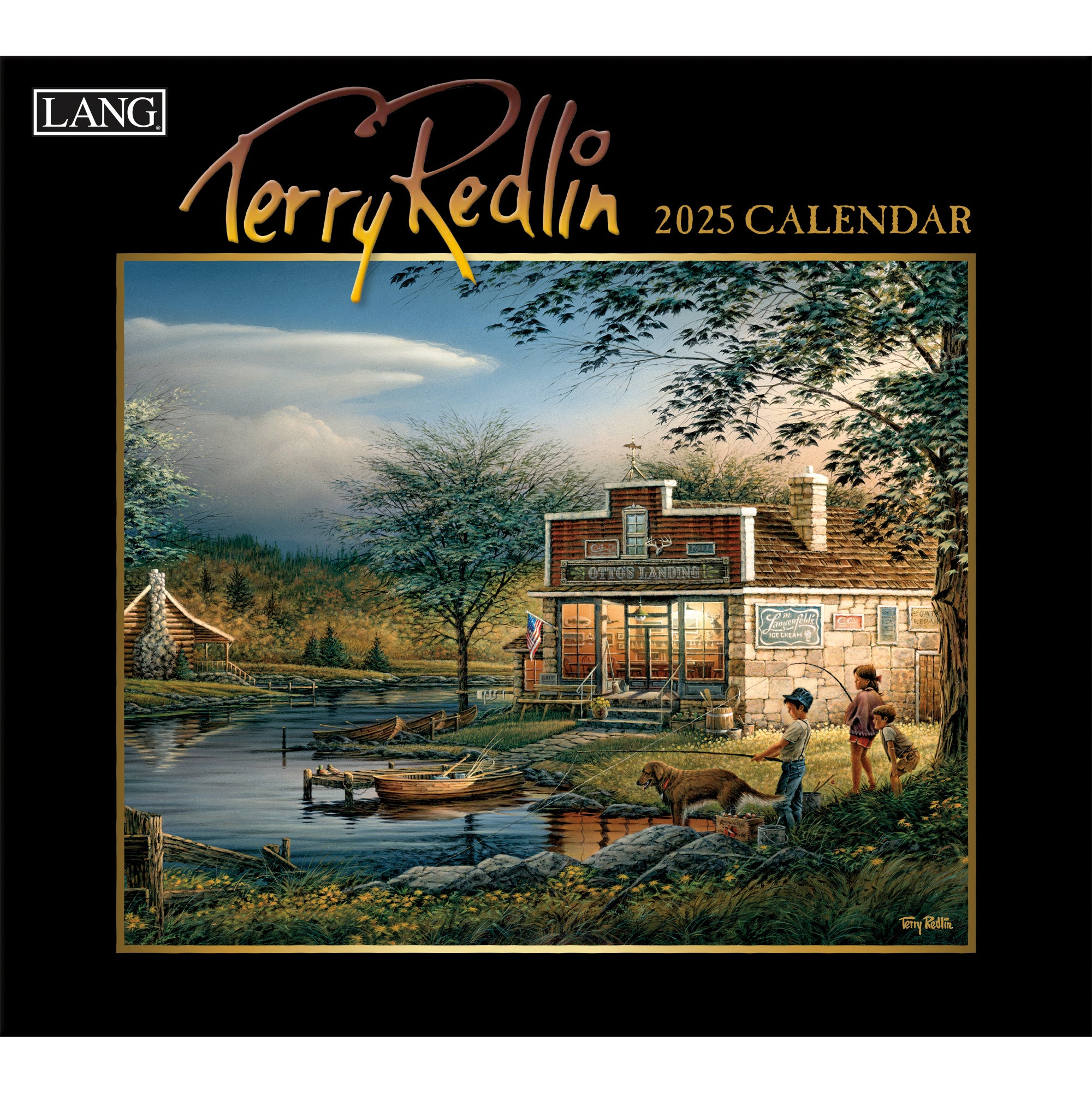 2025 LANG Terry Redlin Deluxe Wall Calendar