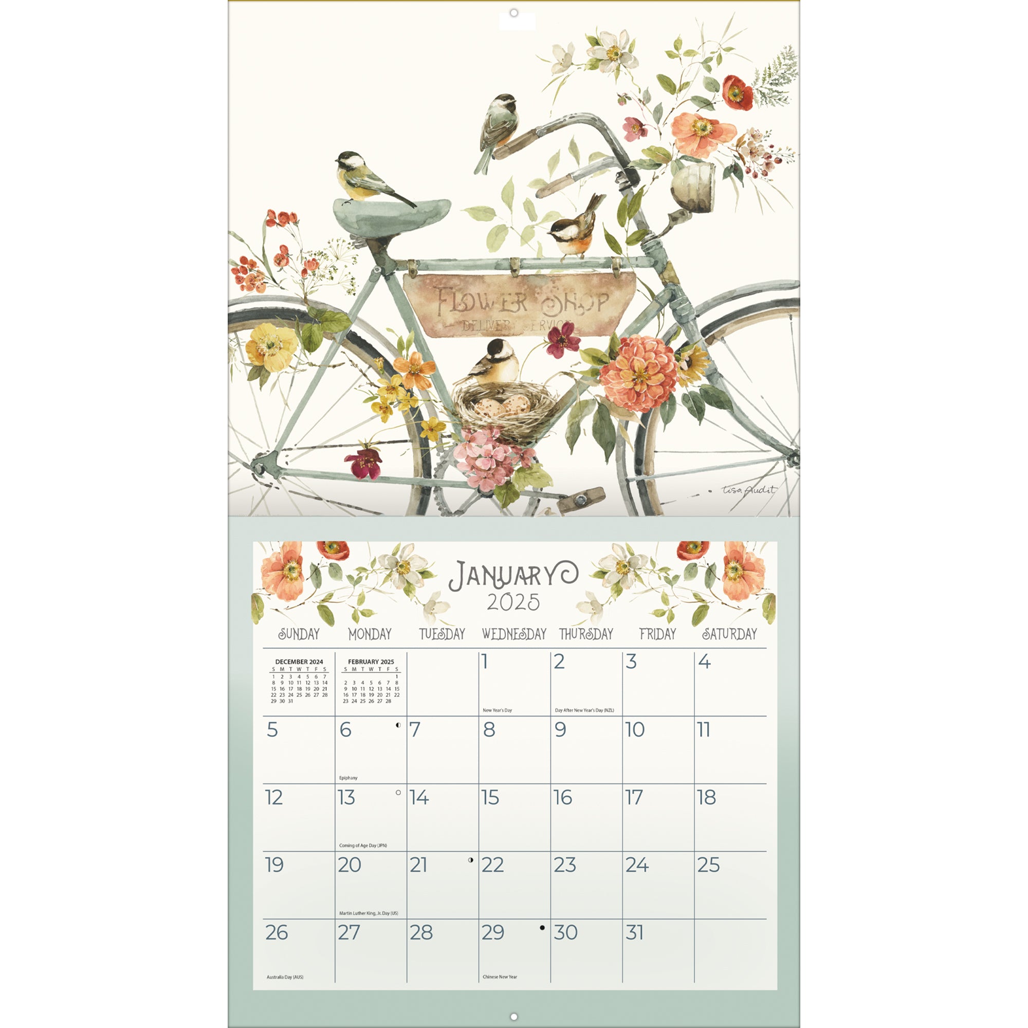 2025 LANG Beautiful Ride - Deluxe Wall Calendar