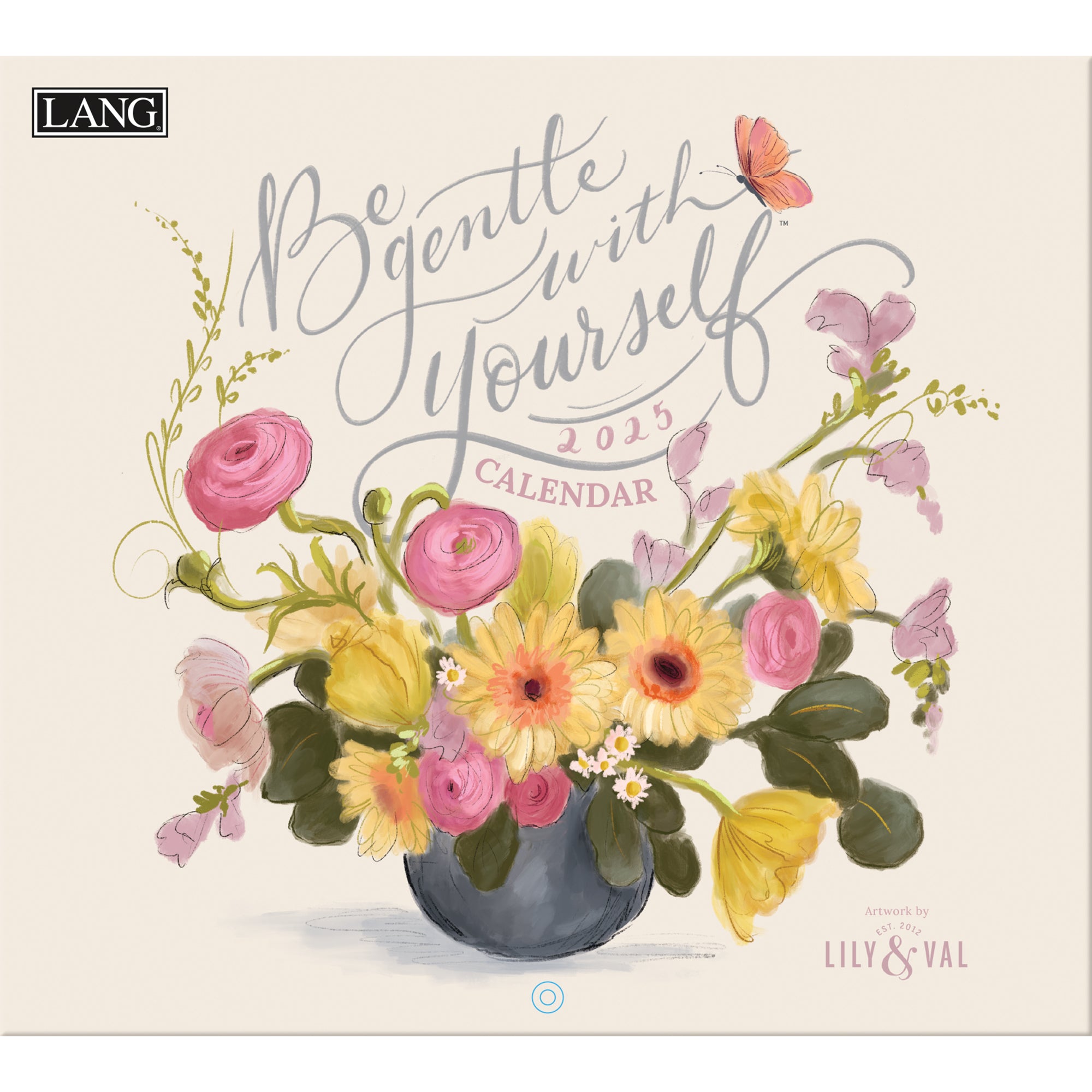 2025 LANG Be Gentle By Lily & Val - Deluxe Wall Calendar