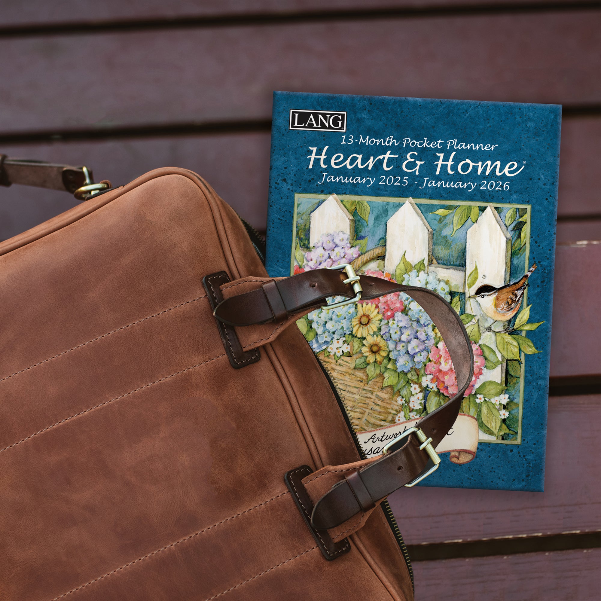 2025 LANG Heart & Home - 13 Month Pocket Diary/Planner