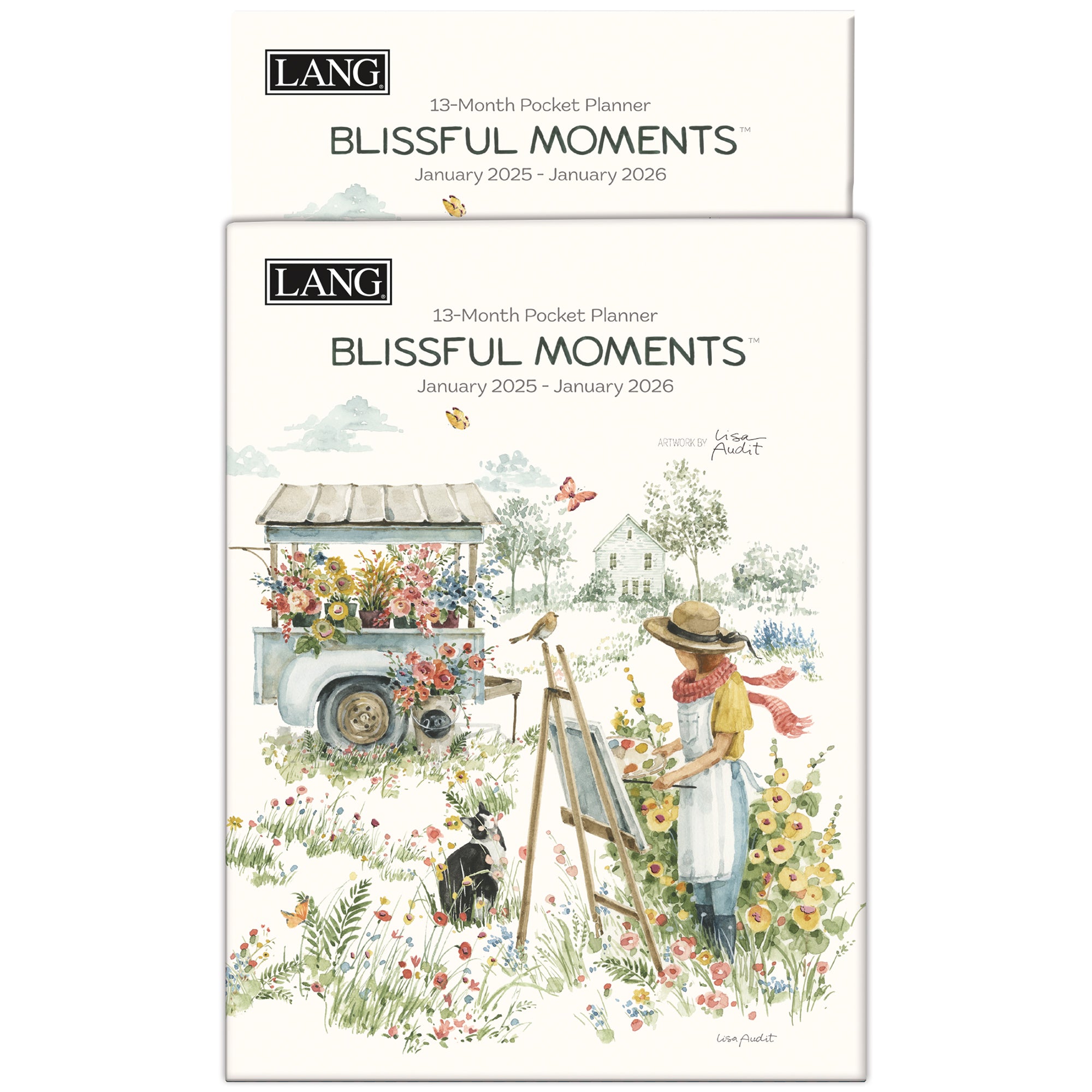 2025 LANG Blissful Moments - 13 Month Pocket Diary/Planner