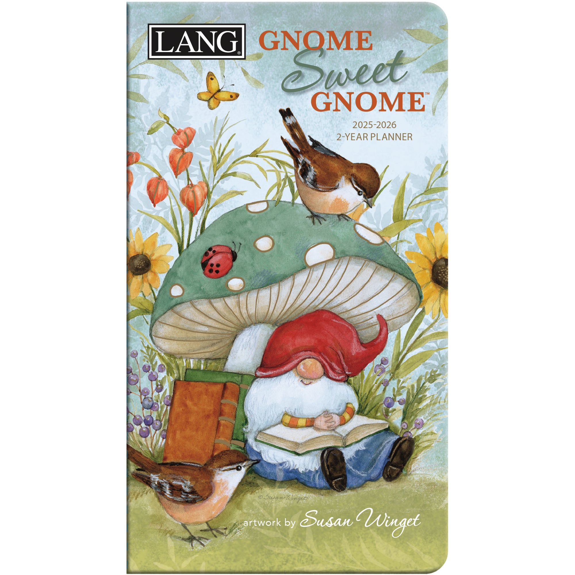 2025-2026 LANG Gnome Sweet Gnome - 2 Year Pocket Diary/Planner