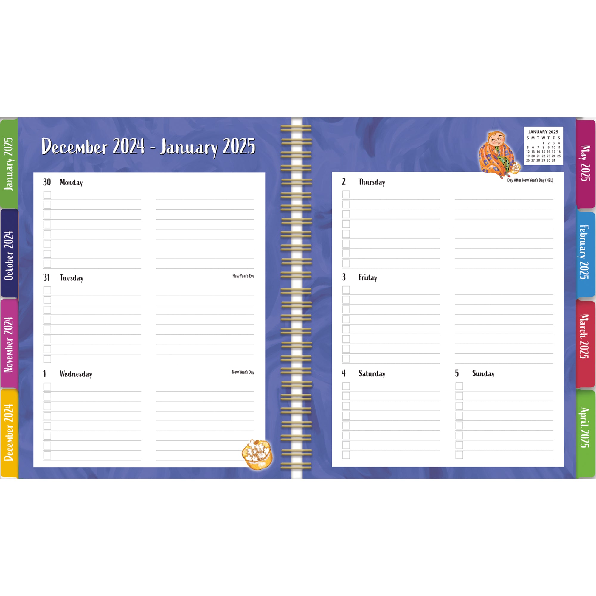 2025 Mom's Plant-it Planner - Plant It Monthly & Weekly Diary/Planner