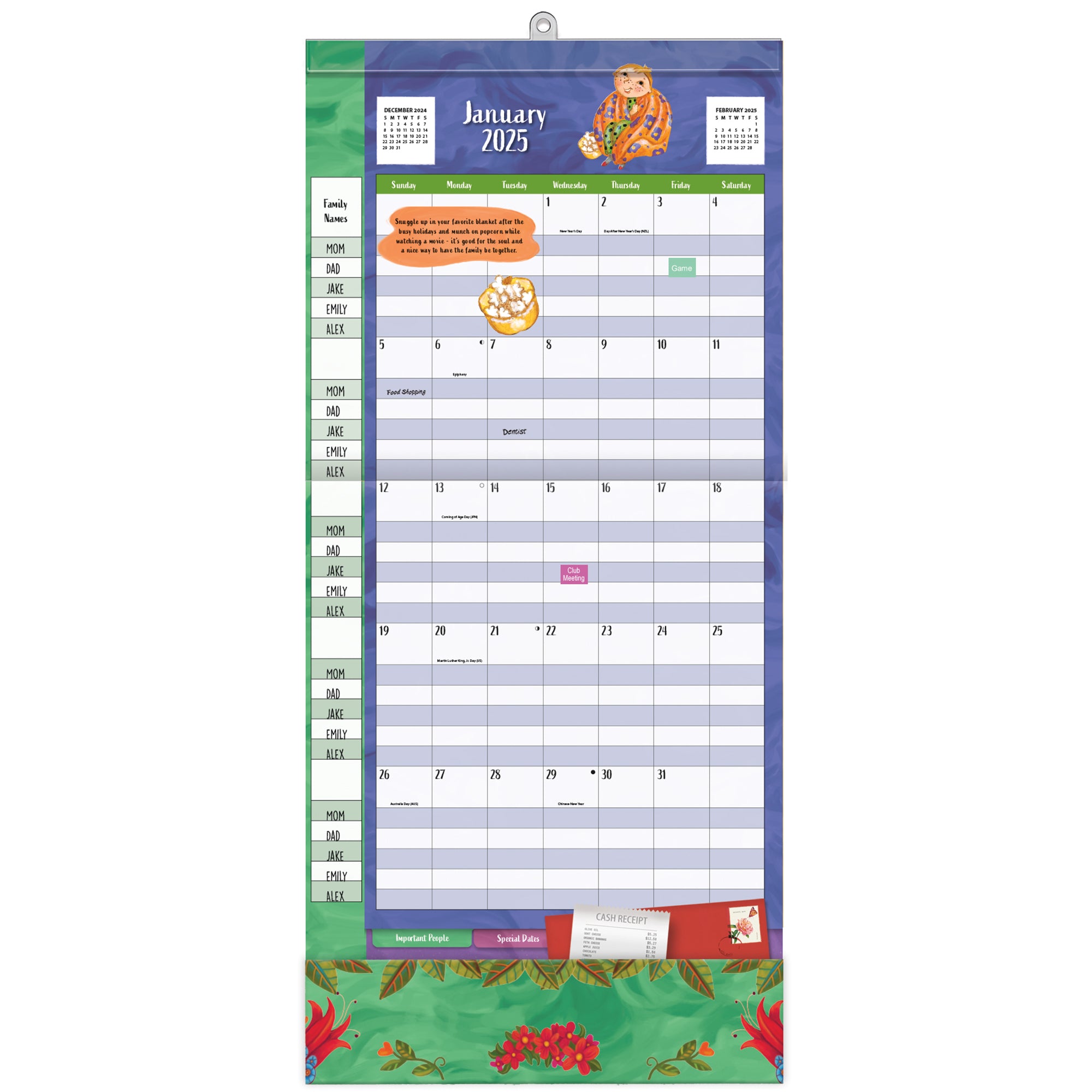 2025 Mom's Plant-it - Plant It Square Wall Calendar