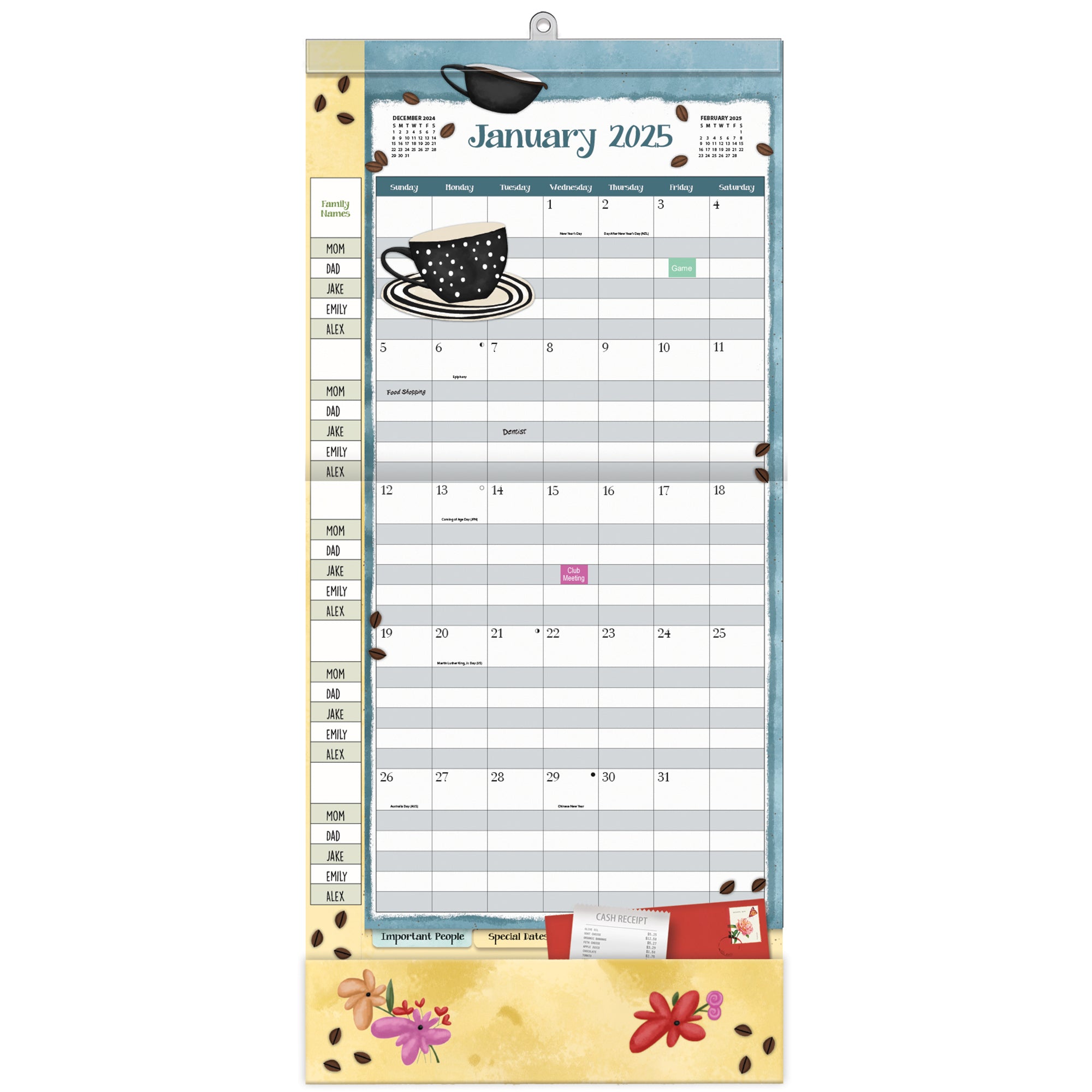 2025 Java - Plant It Square Wall Calendar