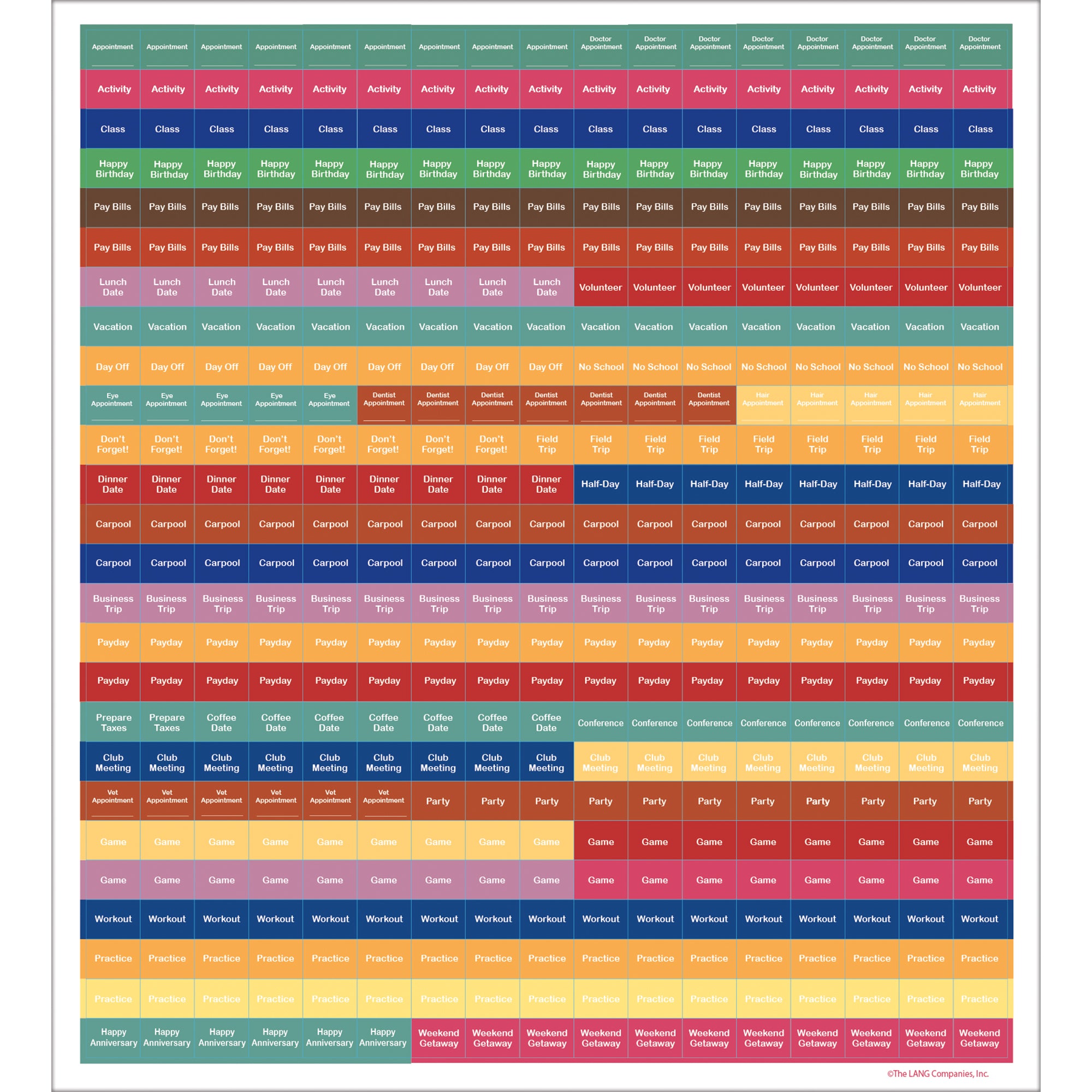 2025 Java - Plant It Square Wall Calendar