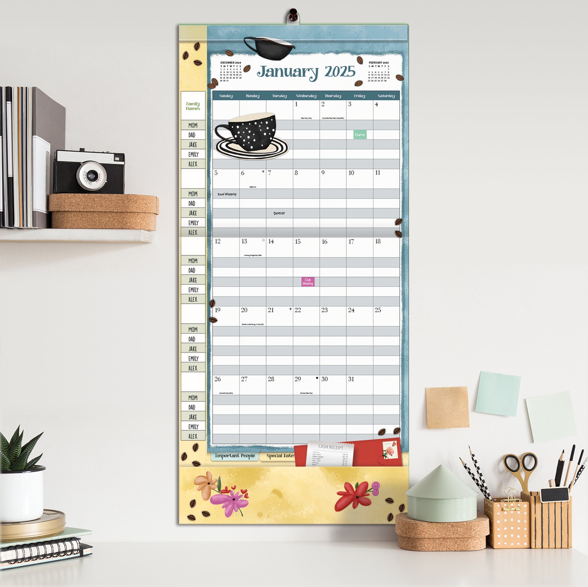 2025 Java - Plant It Square Wall Calendar