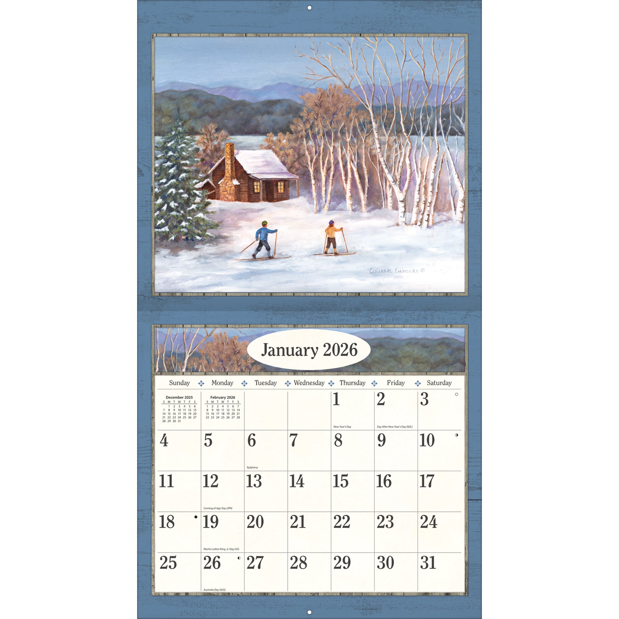 2026 LANG Country Living - Deluxe Wall Calendar