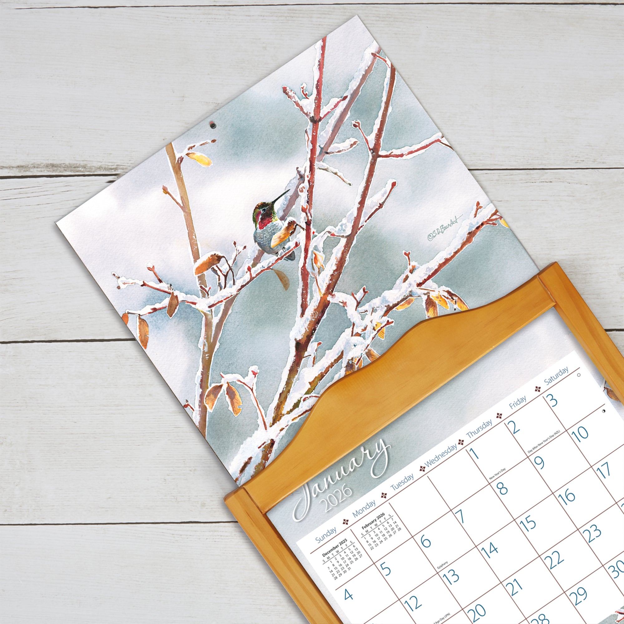 2026 LANG Hummingbirds - Deluxe Wall Calendar