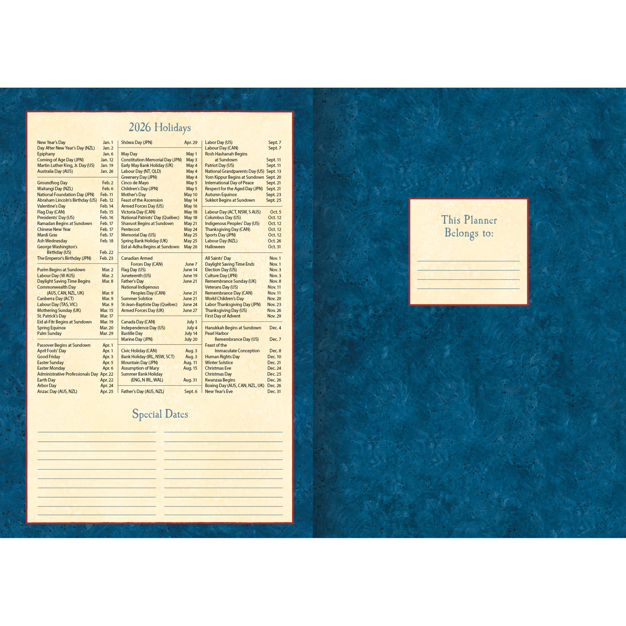 2026 LANG Heart & Home - 13 Month Monthly Pocket Diary/Planner