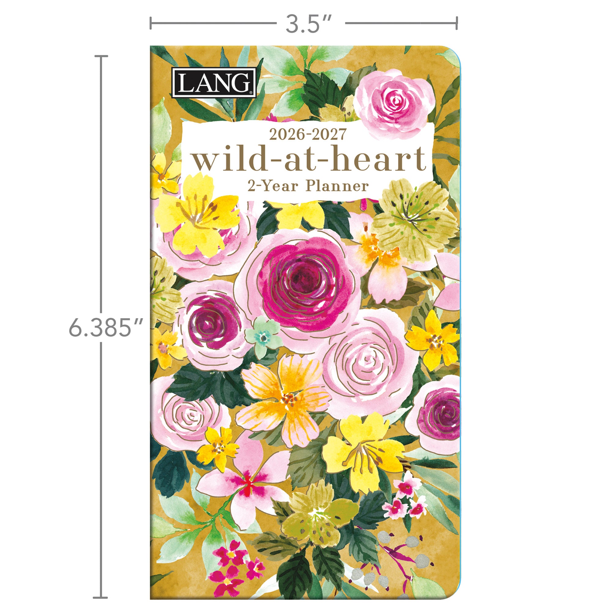 2026 LANG Wild At Heart - Two Year Pocket Diary/Planner