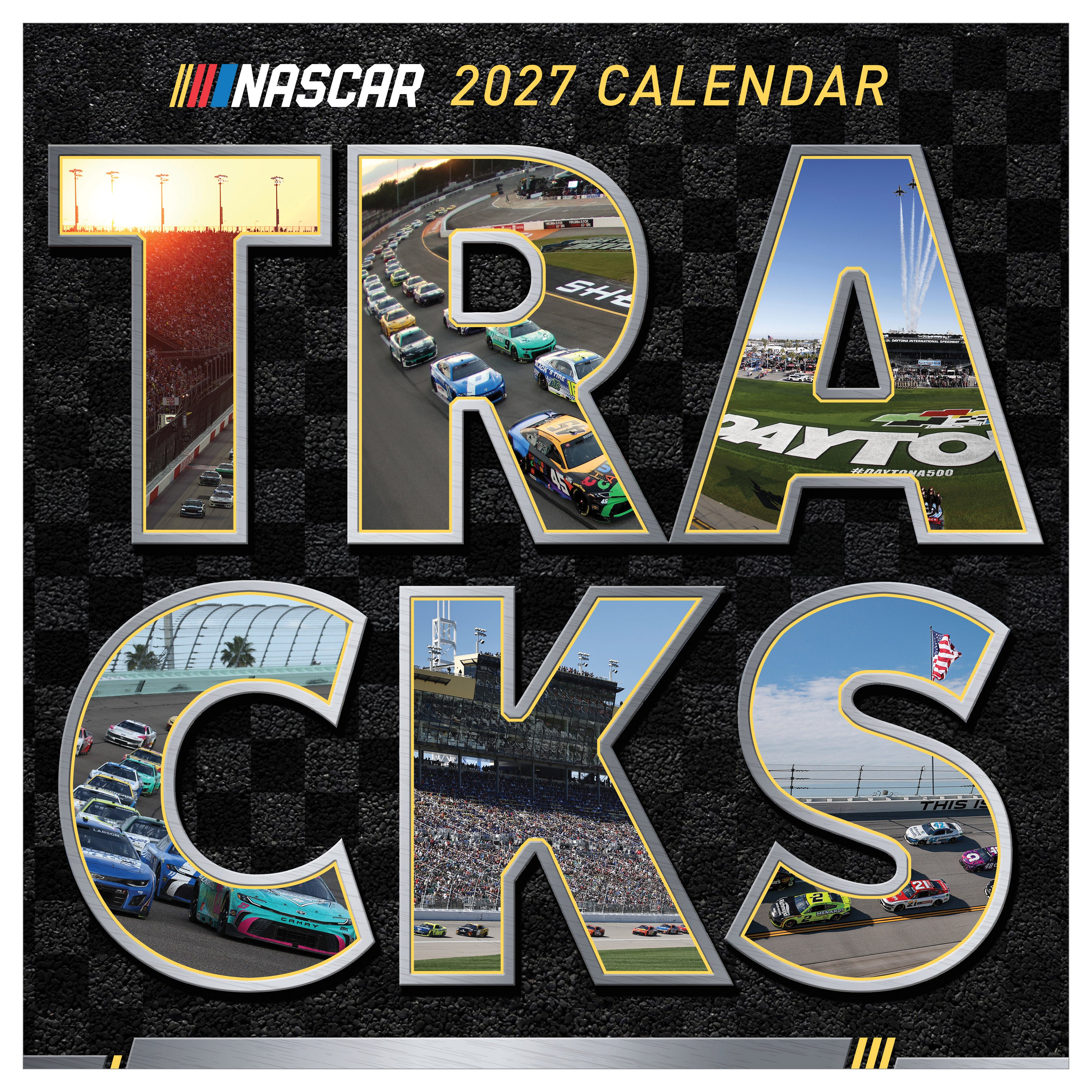 2027 Nascar Tracks - Square Wall Calendar