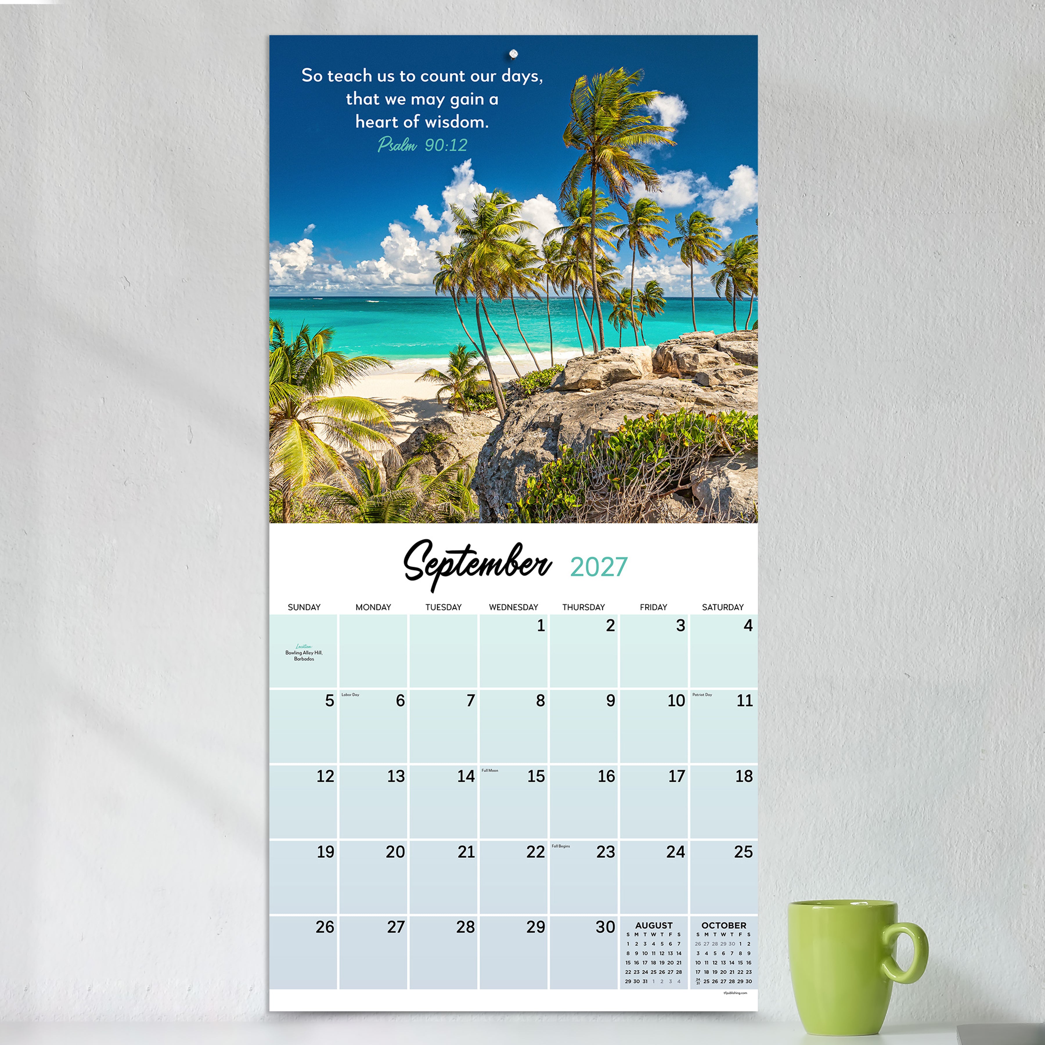 2027 Psalms - Square Wall Calendar