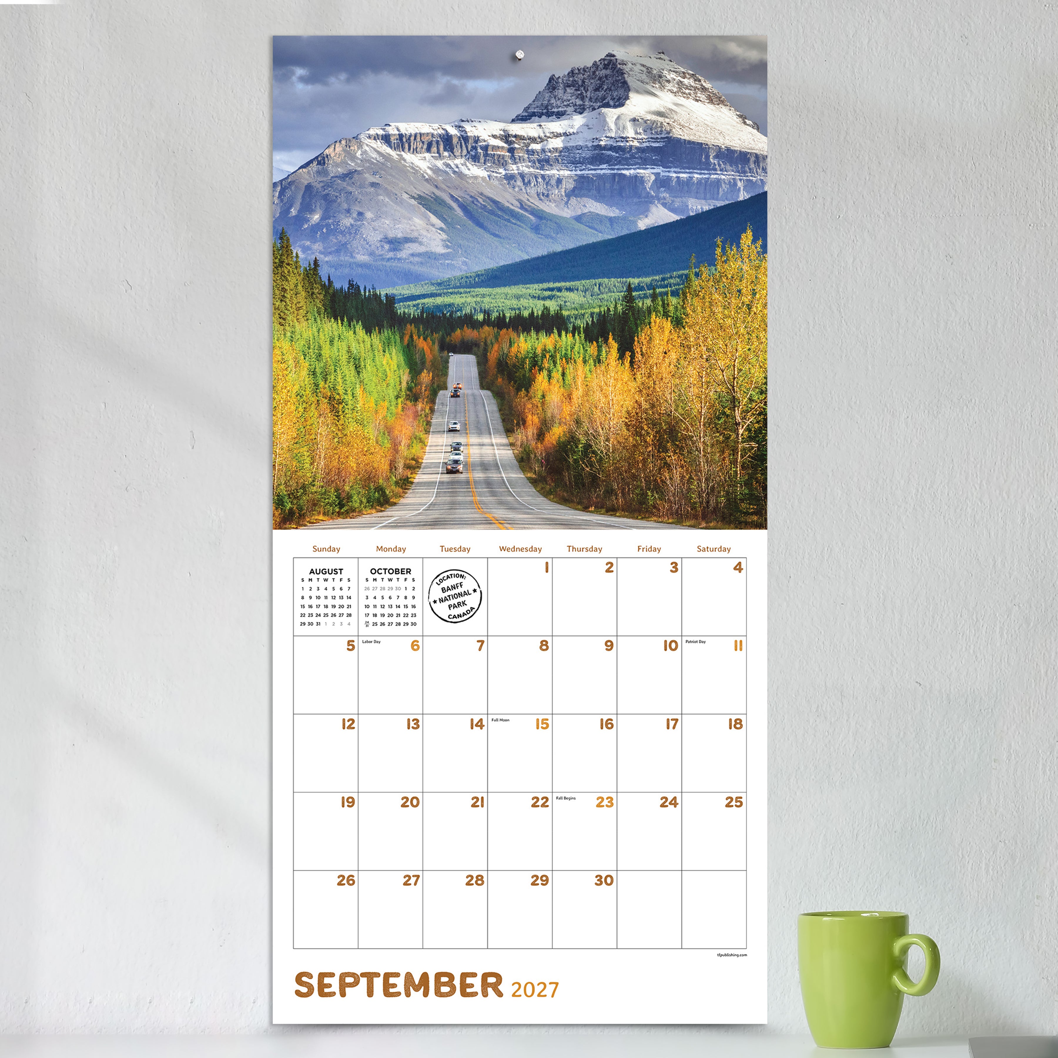 2027 Canada - Square Wall Calendar