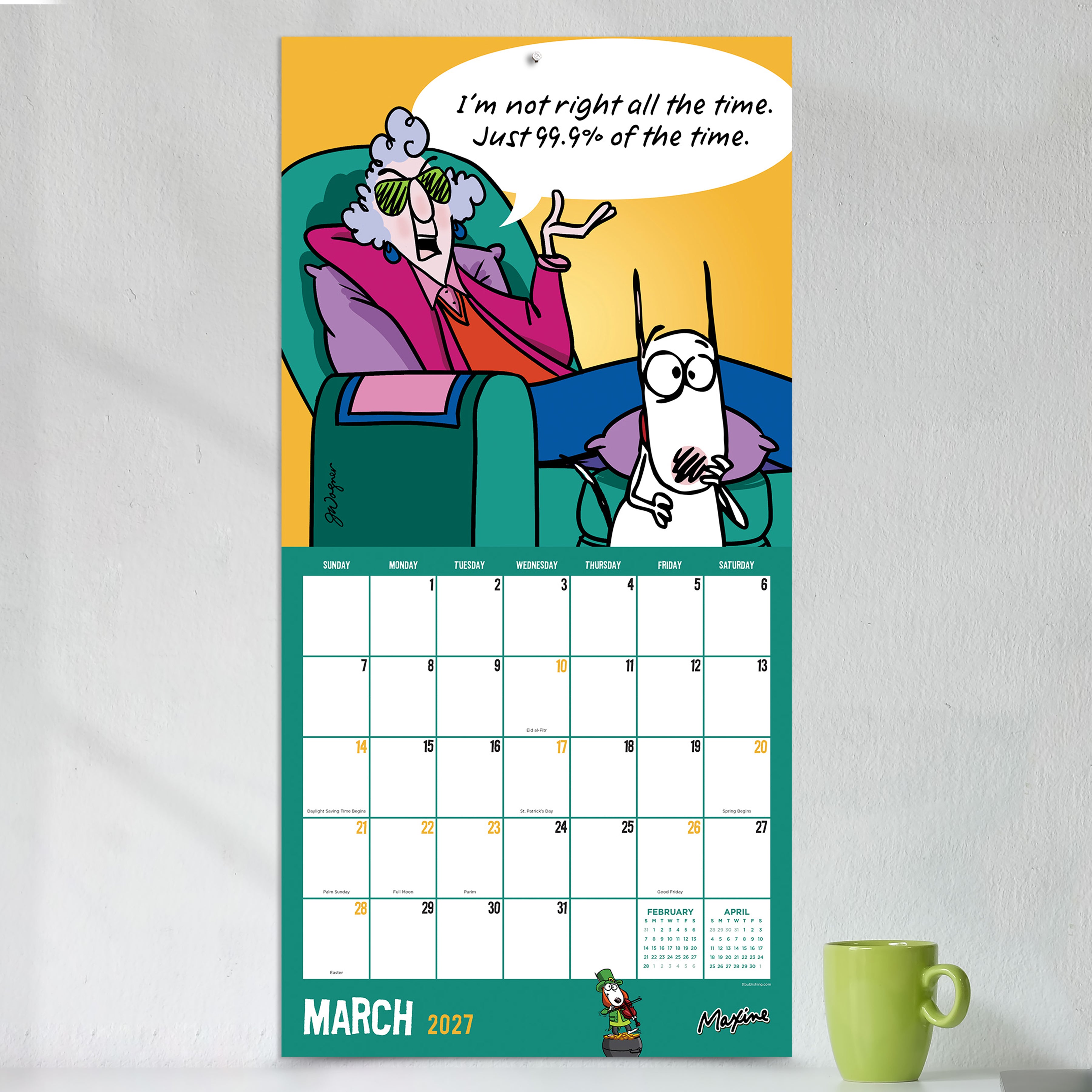 2027 Maxine - Square Wall Calendar