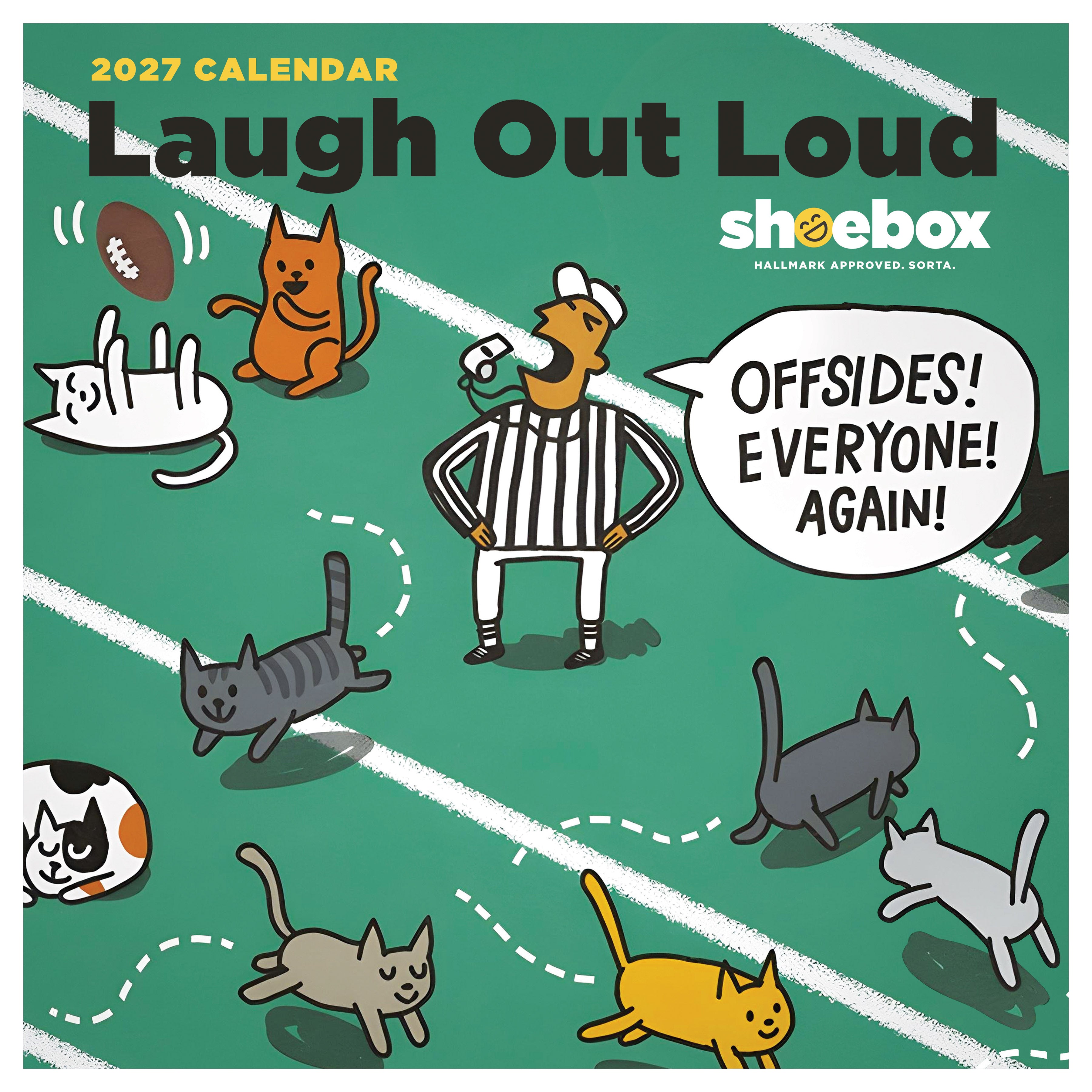 2027 Shoebox: Laugh Out Loud - Square Wall Calendar