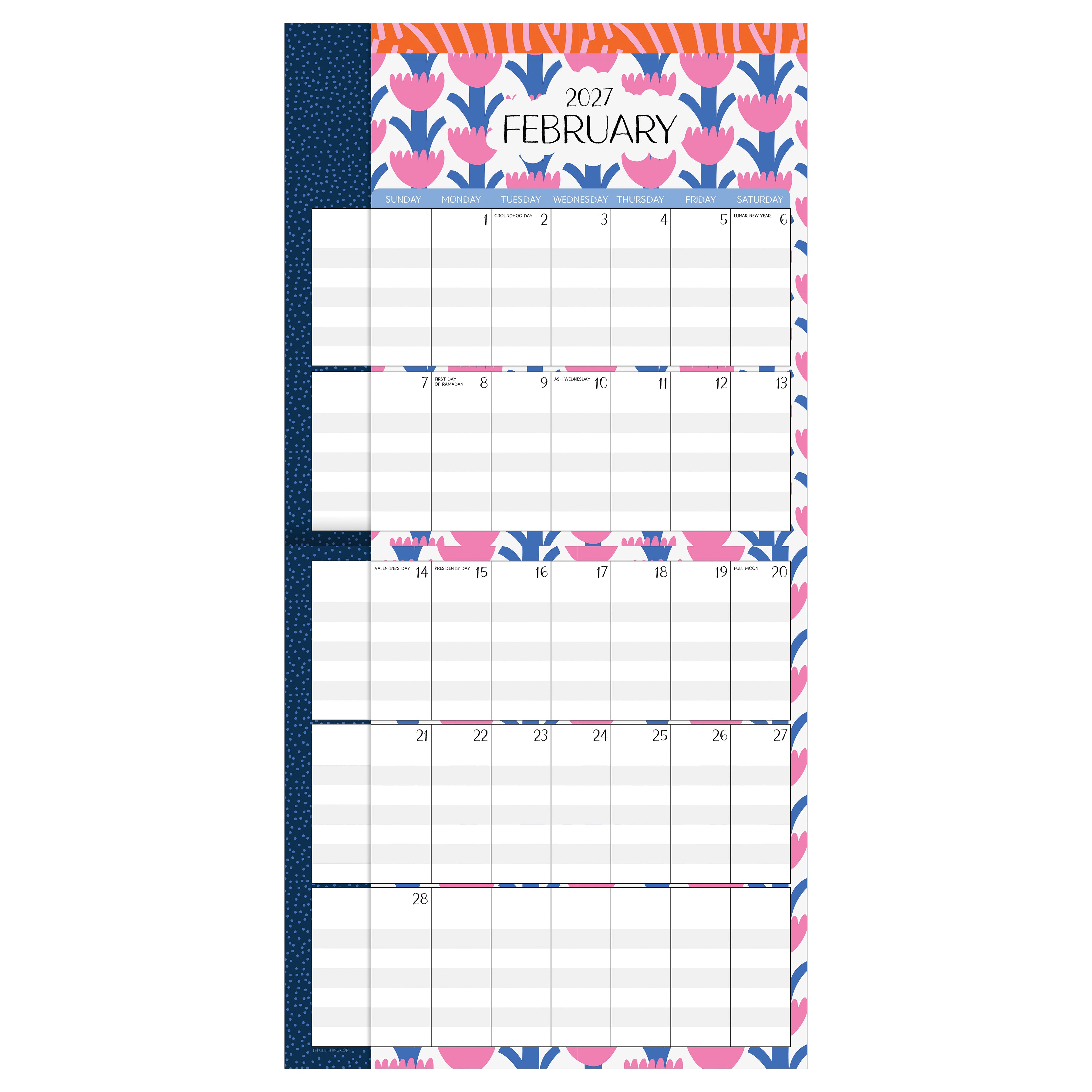2027 Mom's Manager - Square Wall Calendar
