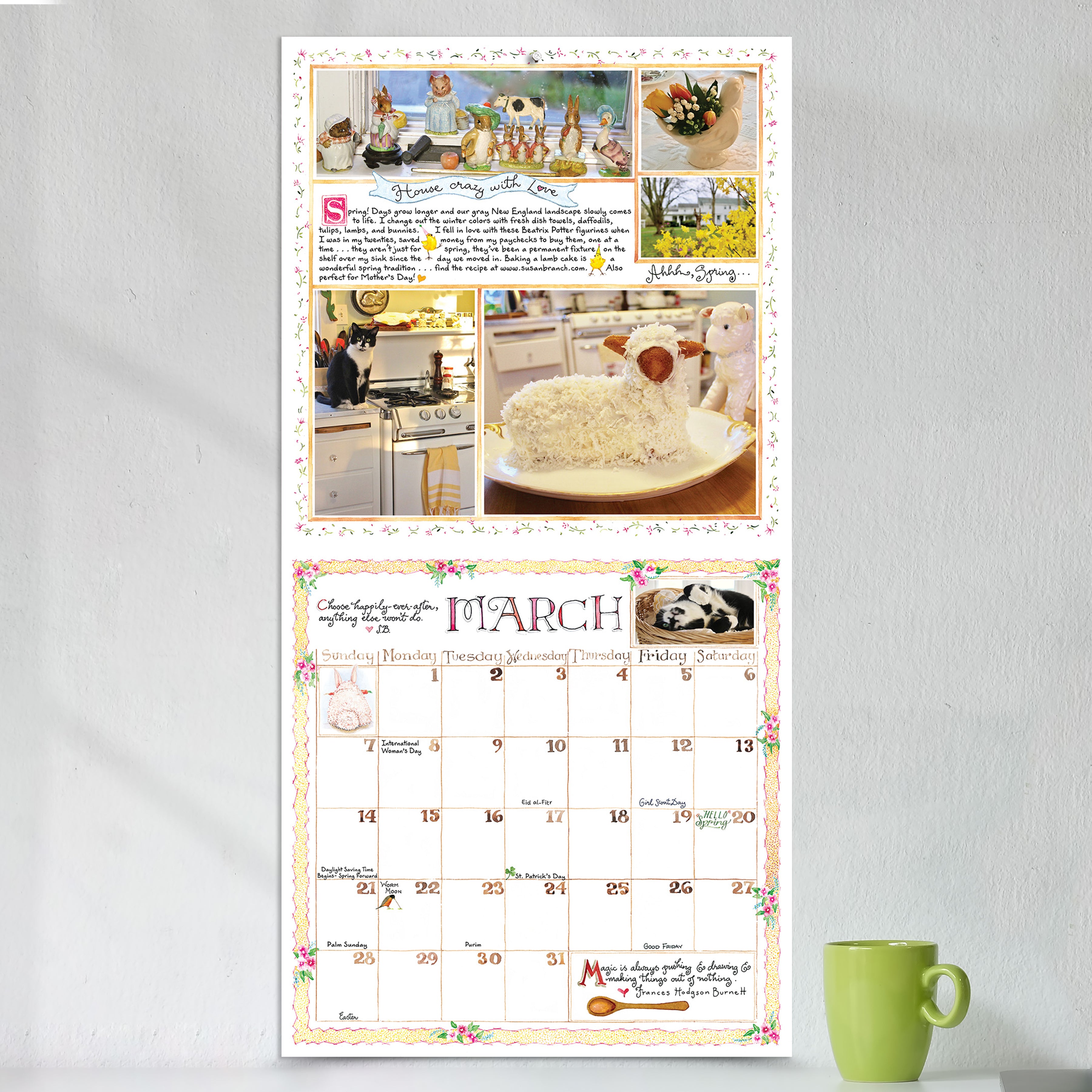 2027 Susan Branch - Square Wall Calendar