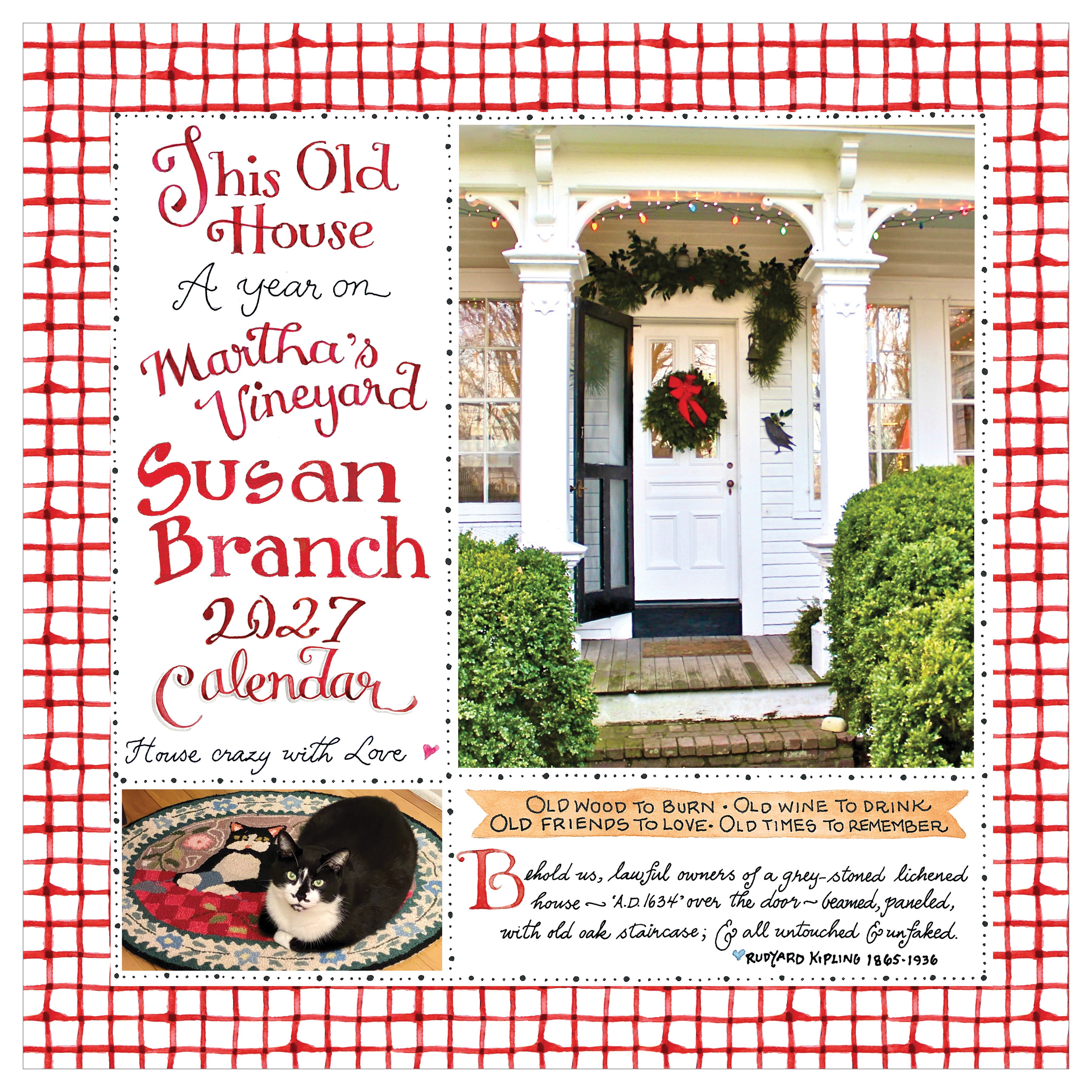 2027 Susan Branch - Square Wall Calendar