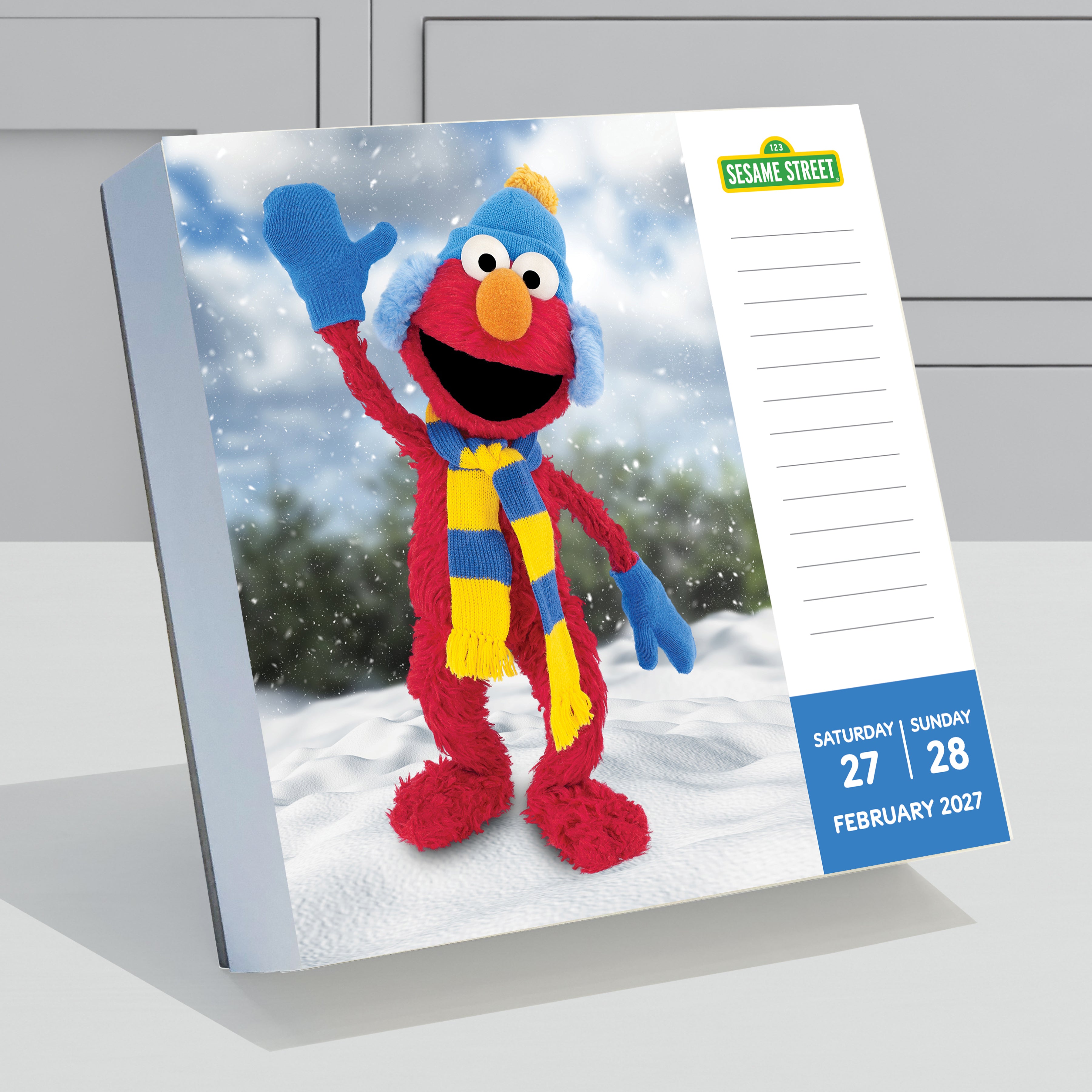 2027 Sesame Street - Boxed Page-A-Day Calendar