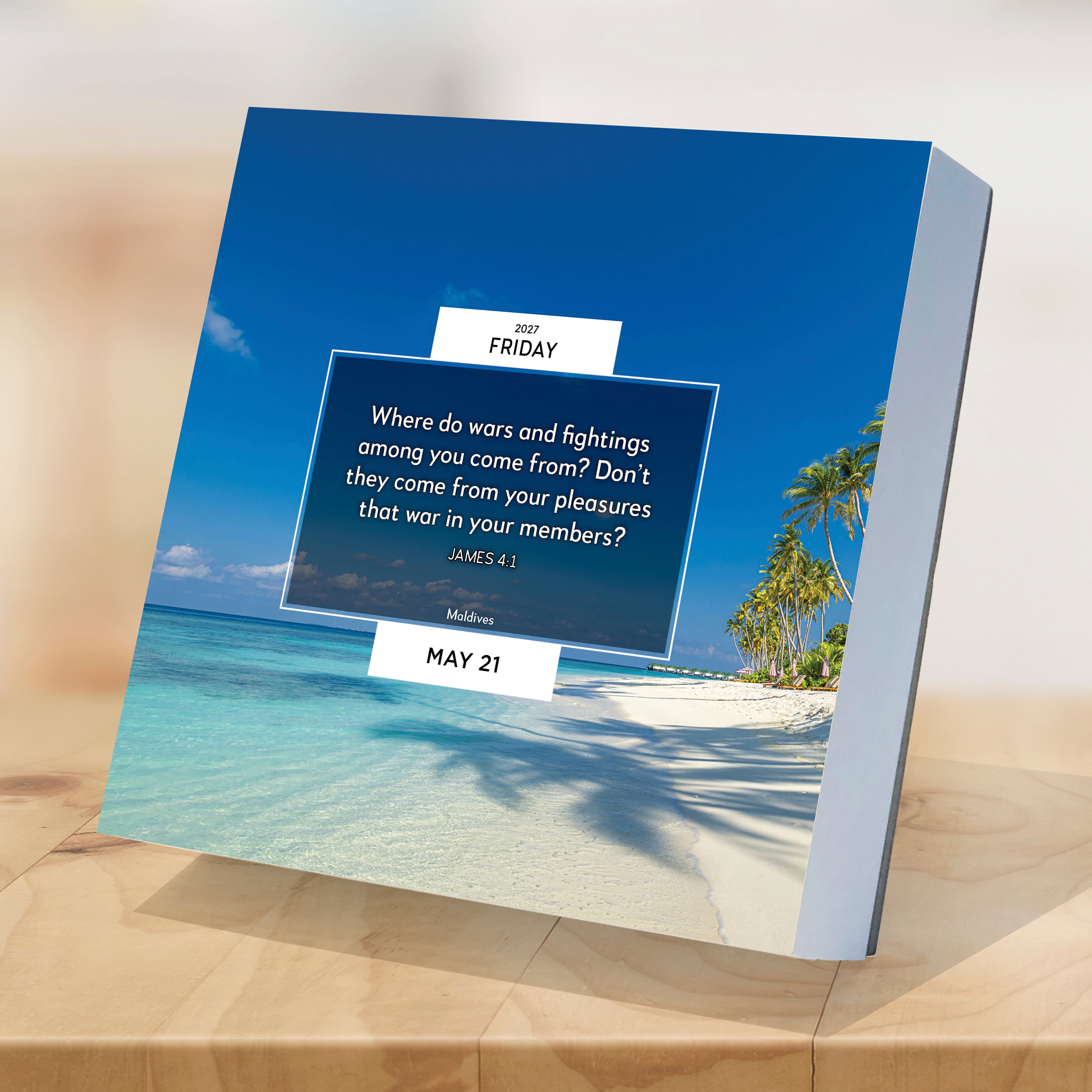 2027 Daily Verse - Boxed Page-A-Day Calendar