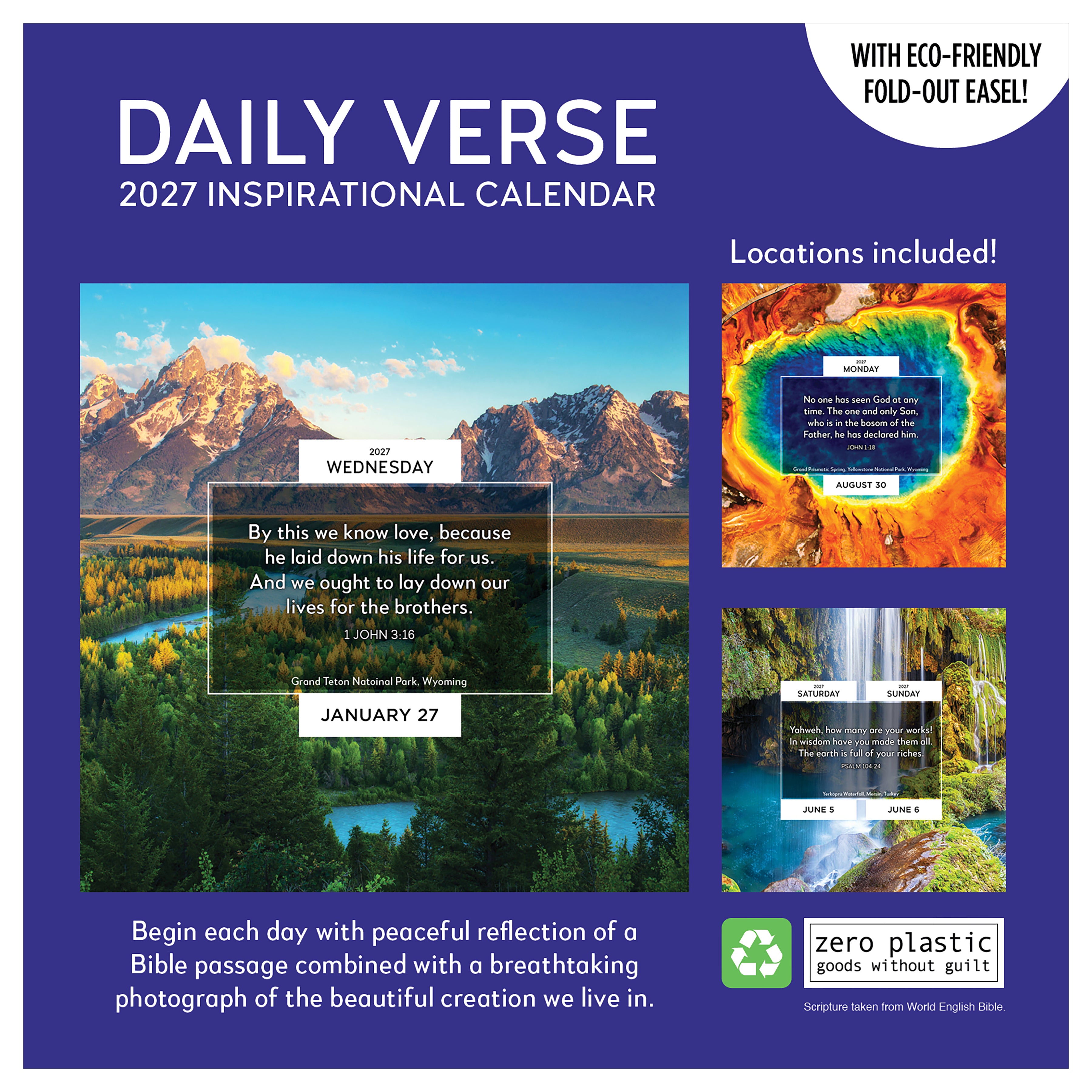 2027 Daily Verse - Boxed Page-A-Day Calendar