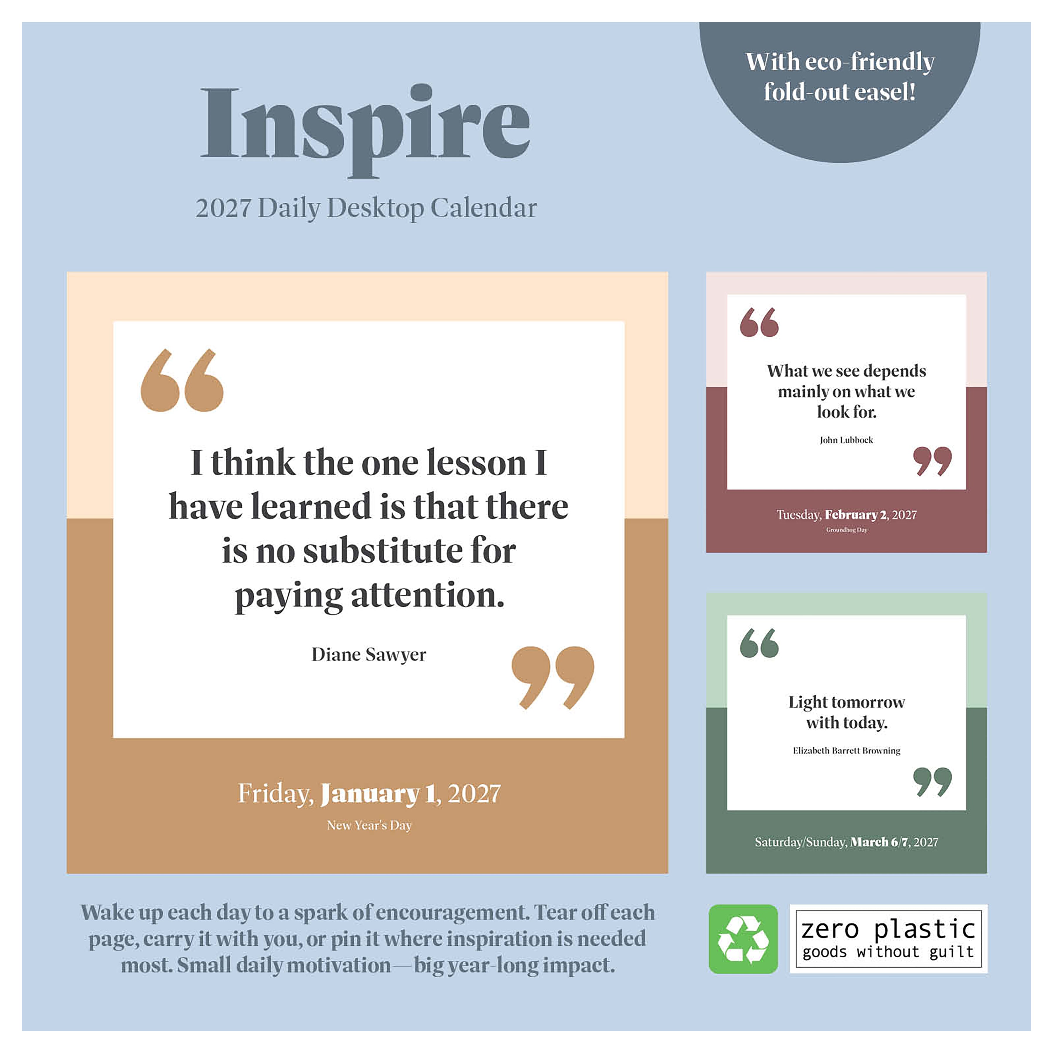 2027 Inspire - Boxed Page-A-Day Calendar