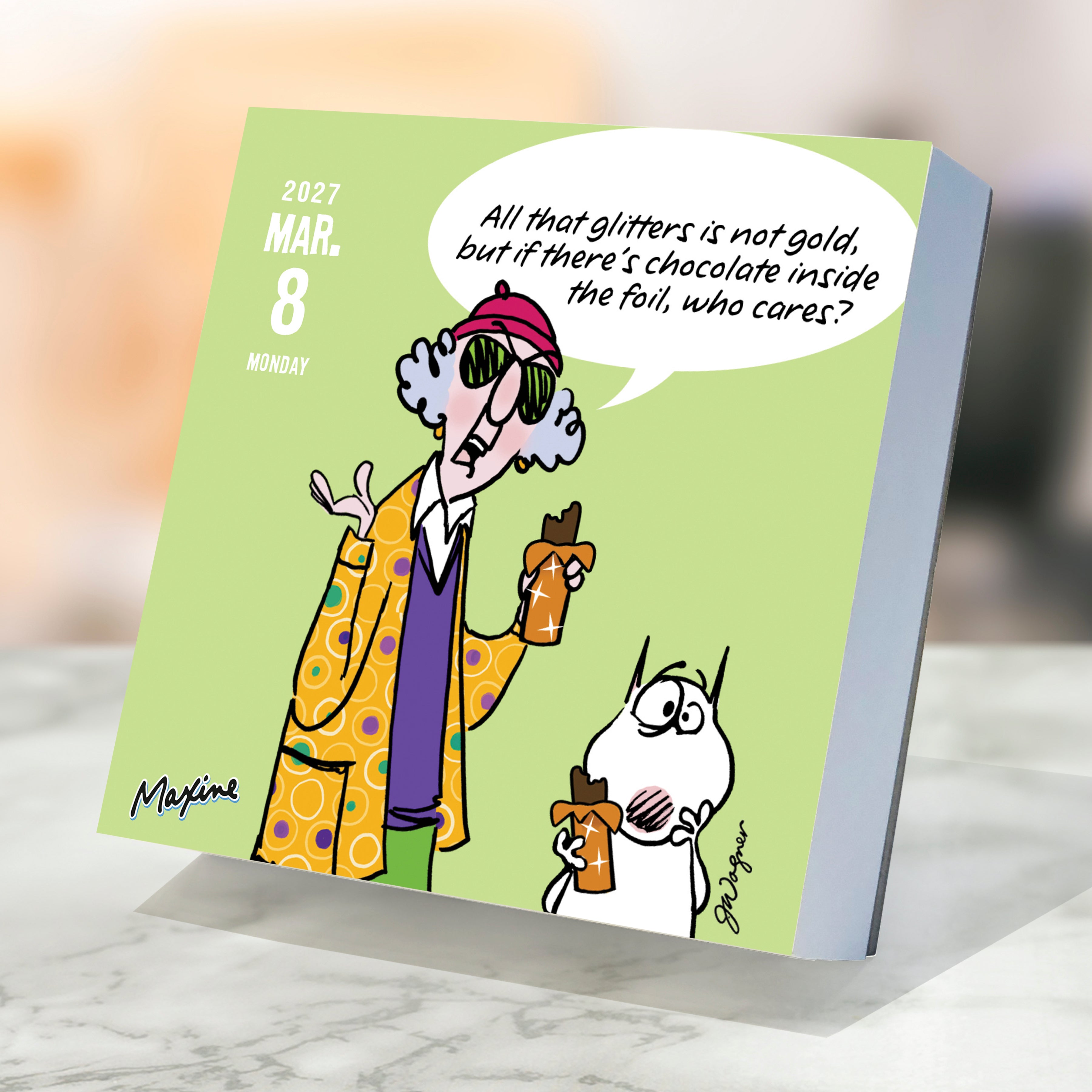 2027 Maxine - Boxed Page-A-Day Calendar