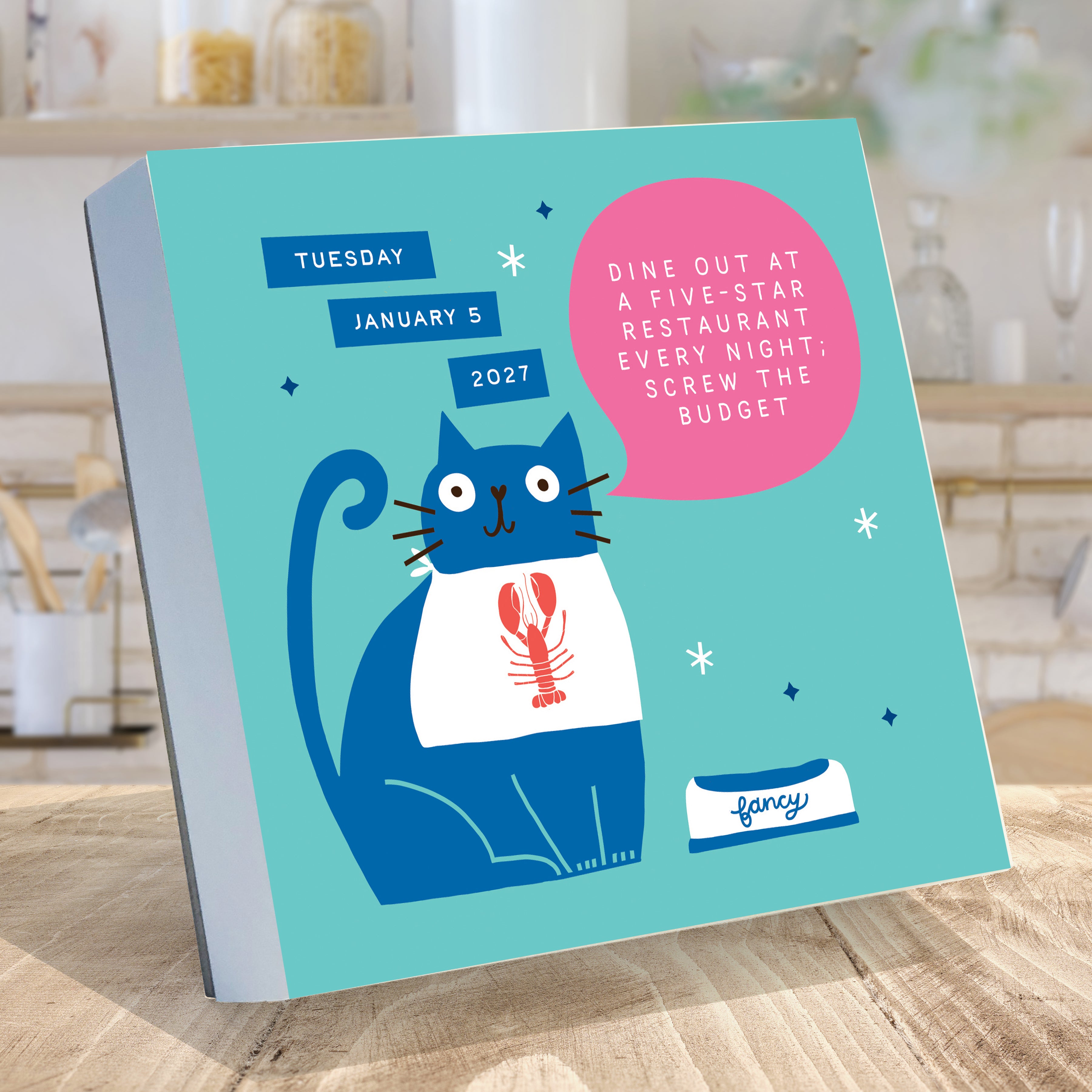 2027 Cats vs Adulting by Amy Smyth - Boxed Page-A-Day Calendar