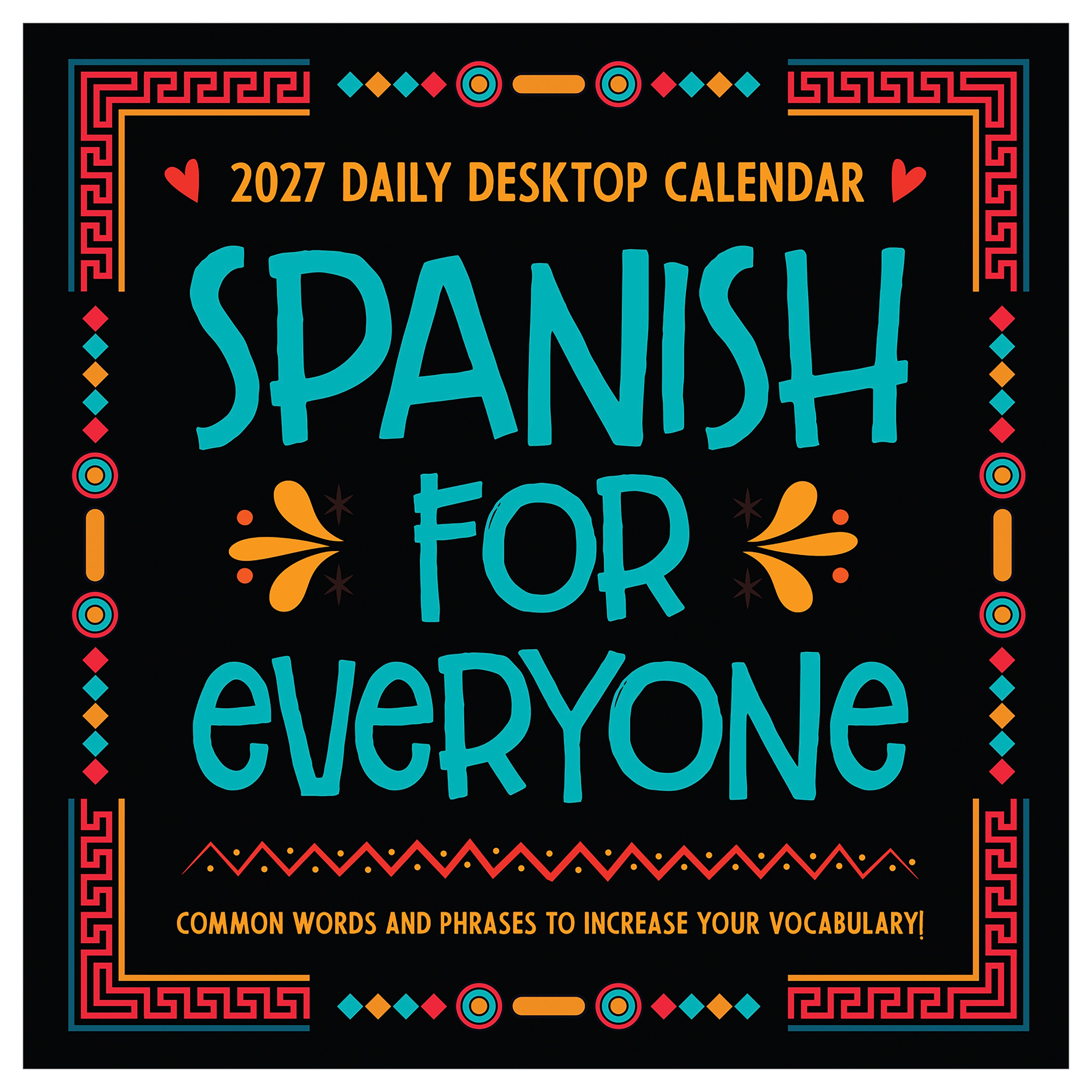 2027 Spanish Words - Boxed Page-A-Day Calendar