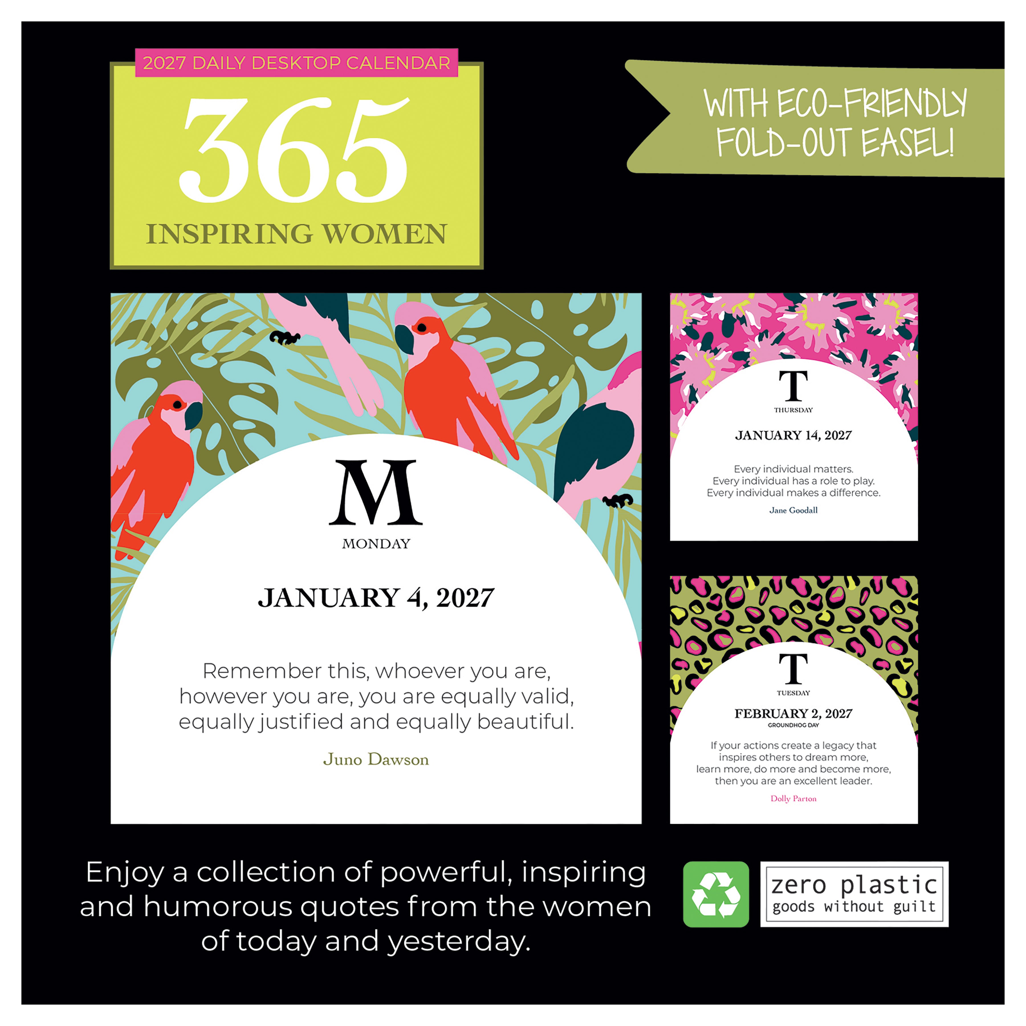 2027 365 Inspiring Women - Boxed Page-A-Day Calendar