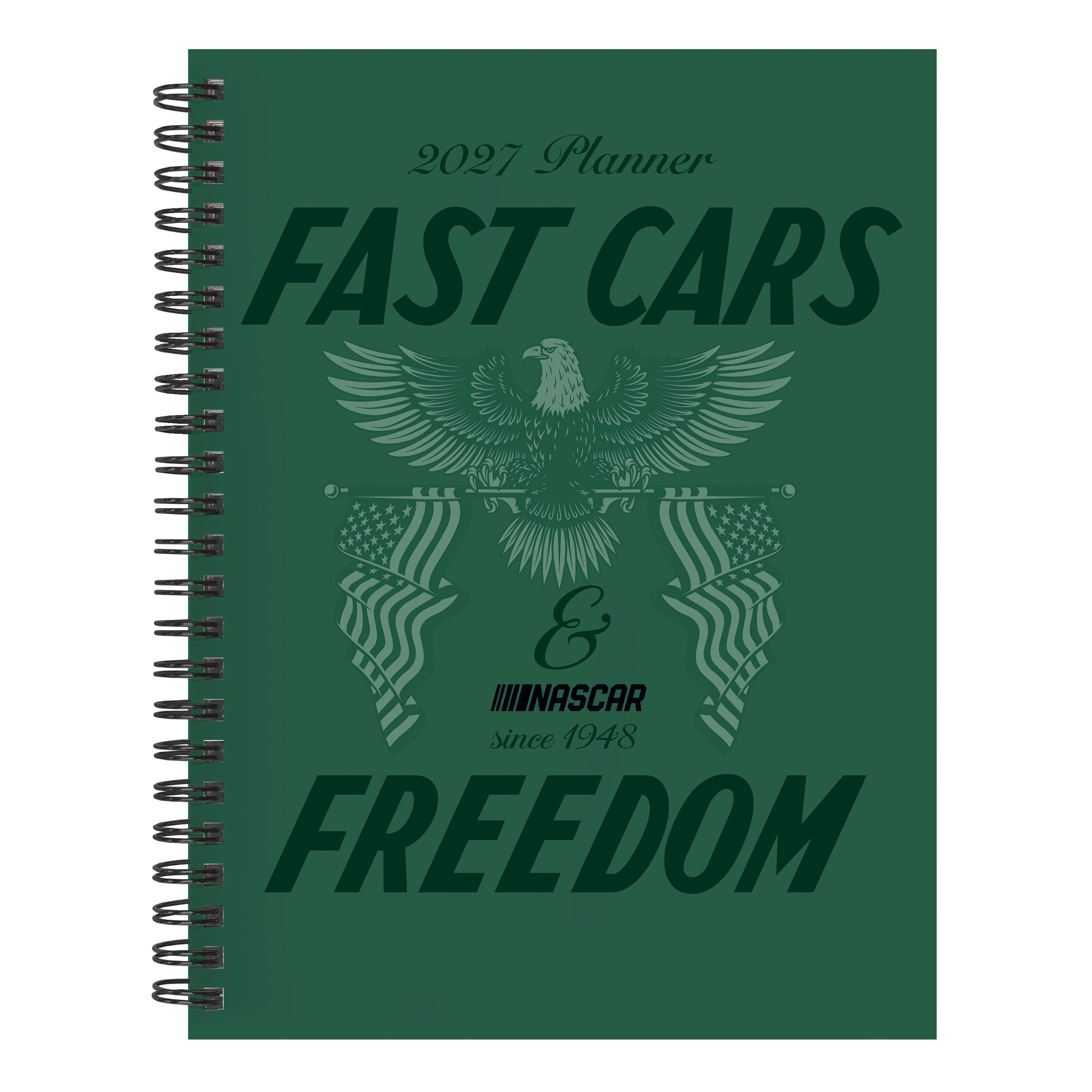 2027 Nascar - Medium Weekly and Monthly Diary/Planner