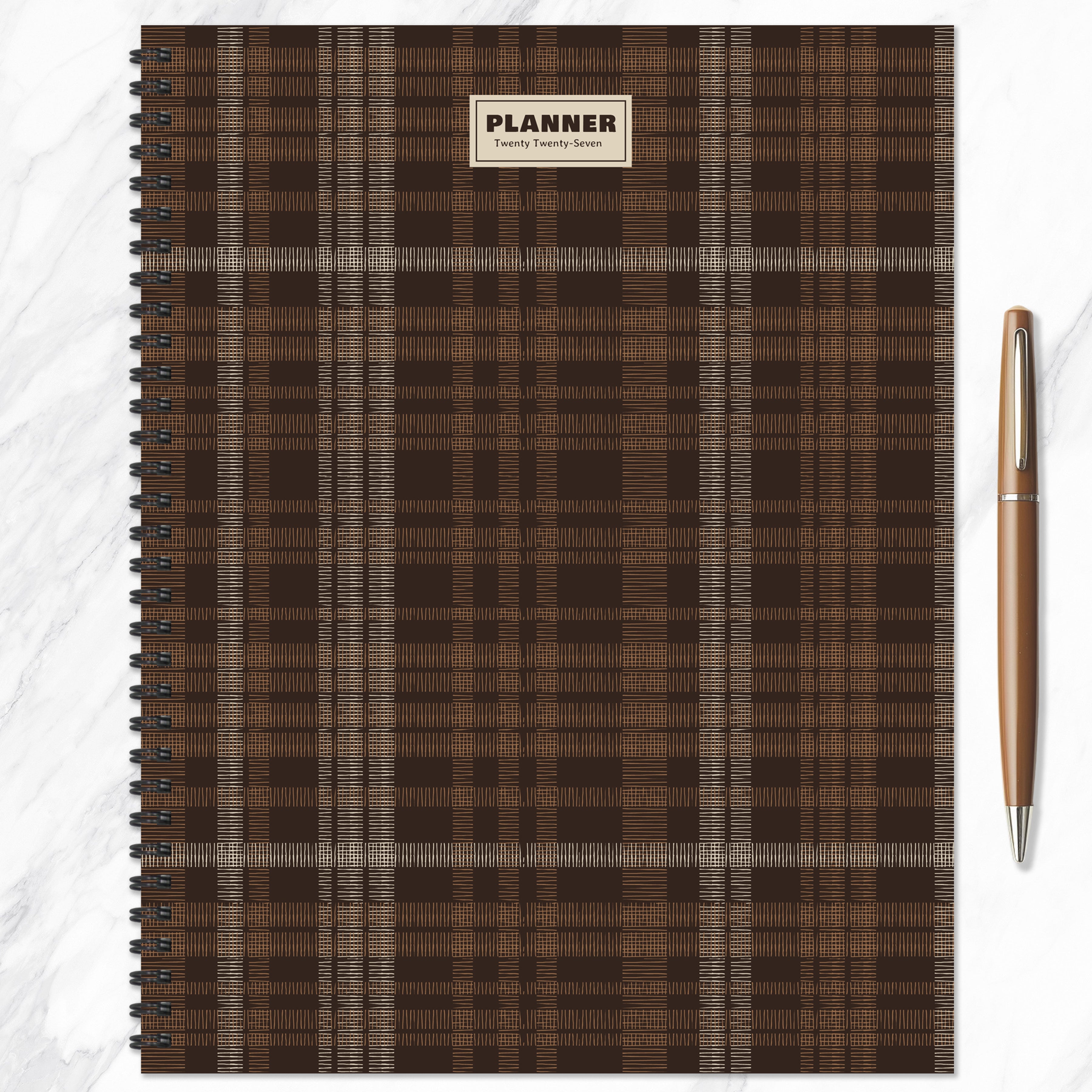 2027 Native Twill - Large Weekly and Monthly Diary/Planner