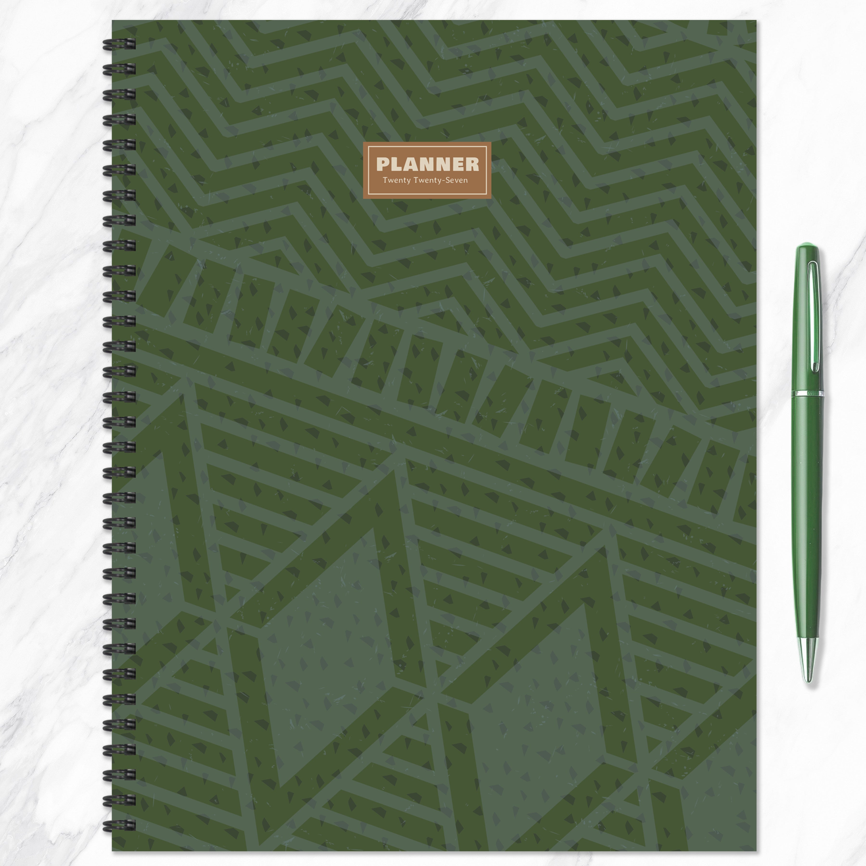2027 Weatherwood Wool - Large Weekly and Monthly Diary/Planner