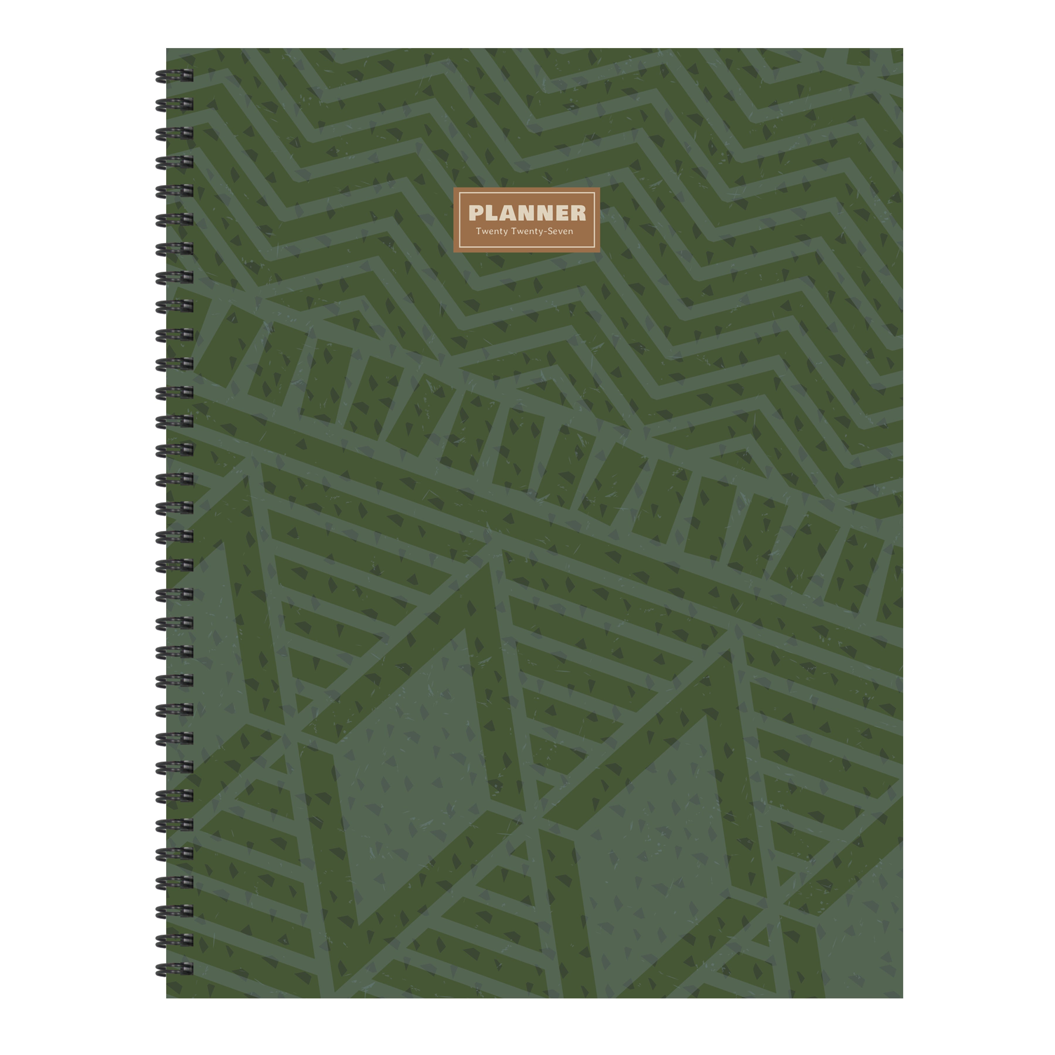 2027 Weatherwood Wool - Large Weekly and Monthly Diary/Planner