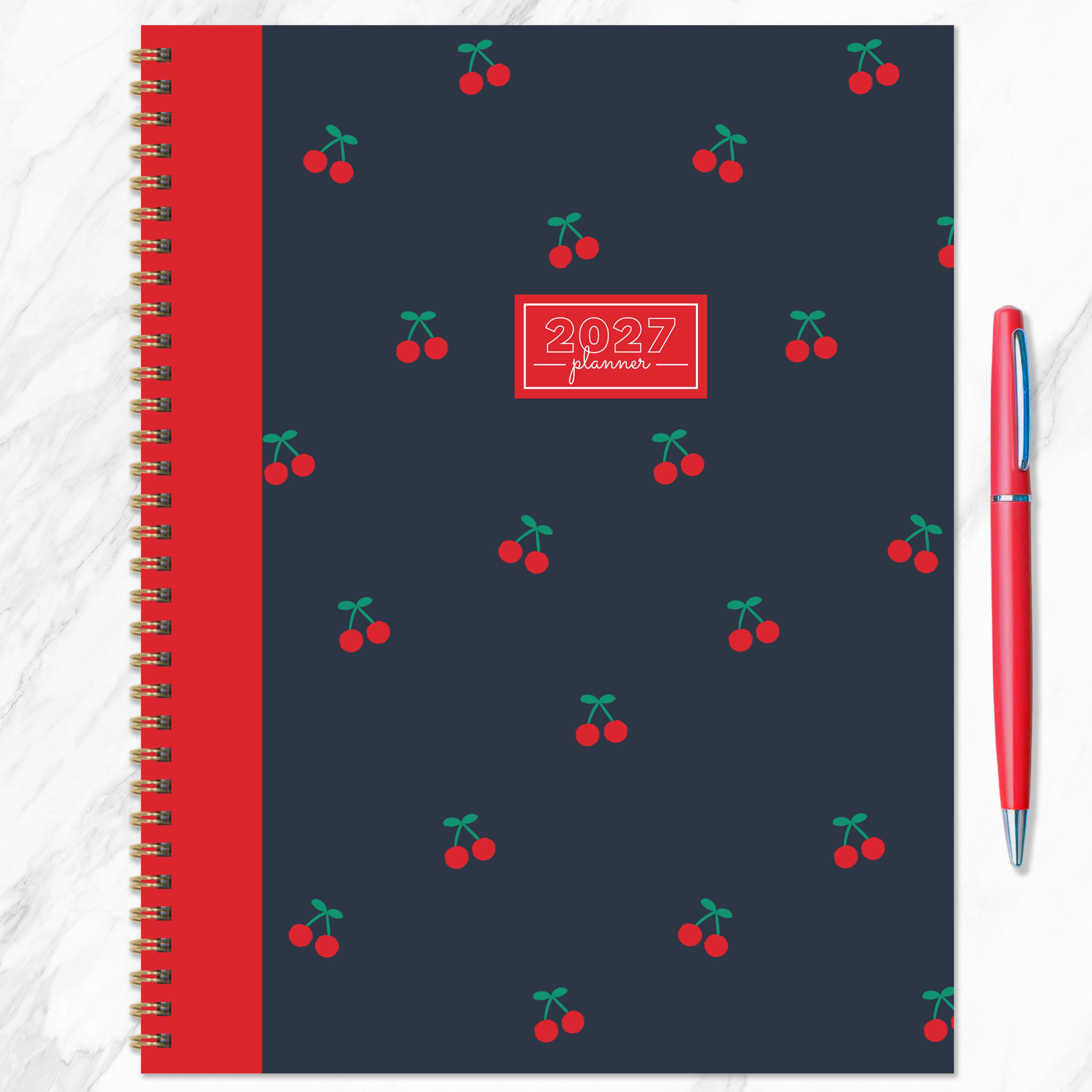 2027 Cherry Picked - Large Weekly and Monthly Diary/Planner