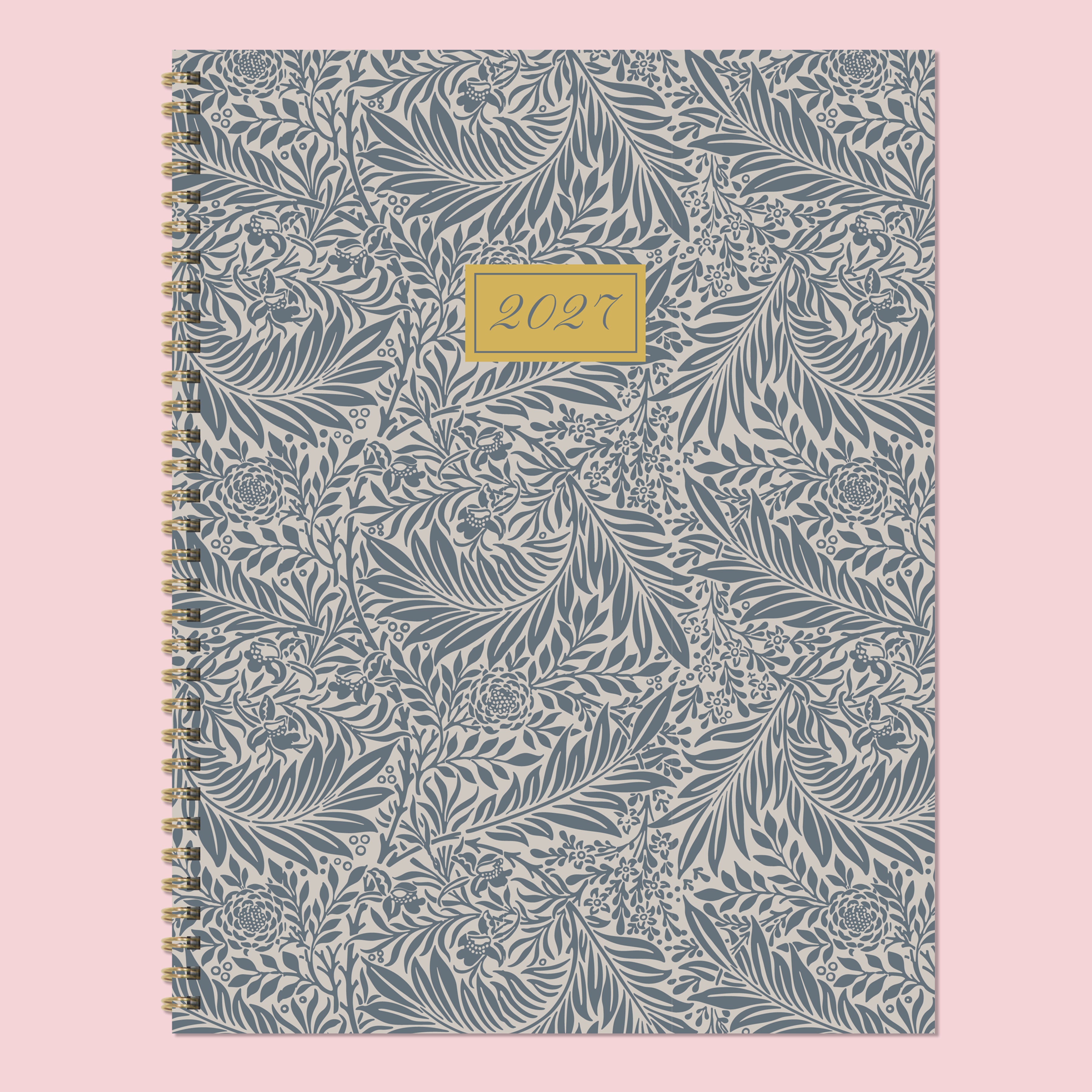 2027 Blue Stems - Large Weekly and Monthly Diary/Planner