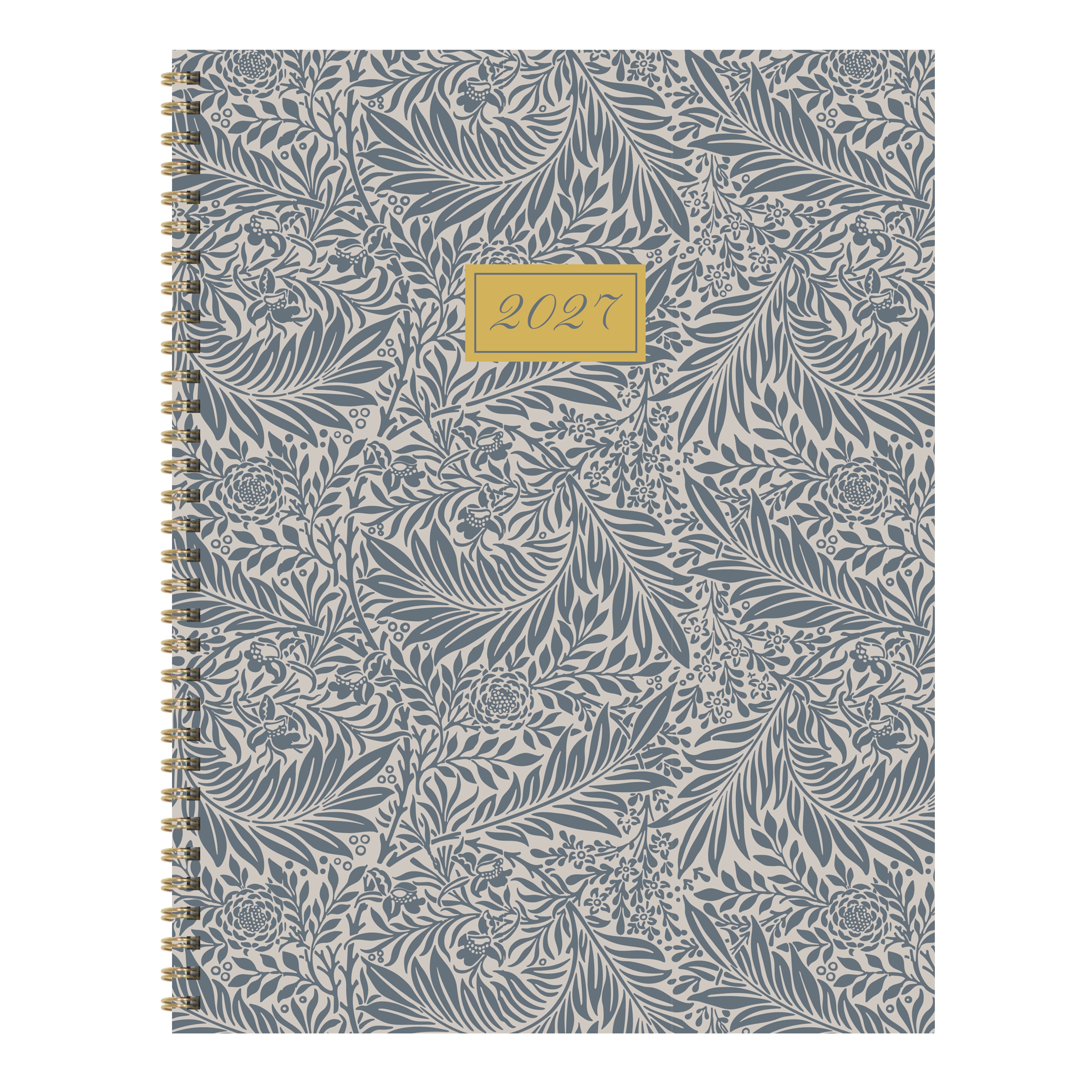 2027 Blue Stems - Large Weekly and Monthly Diary/Planner