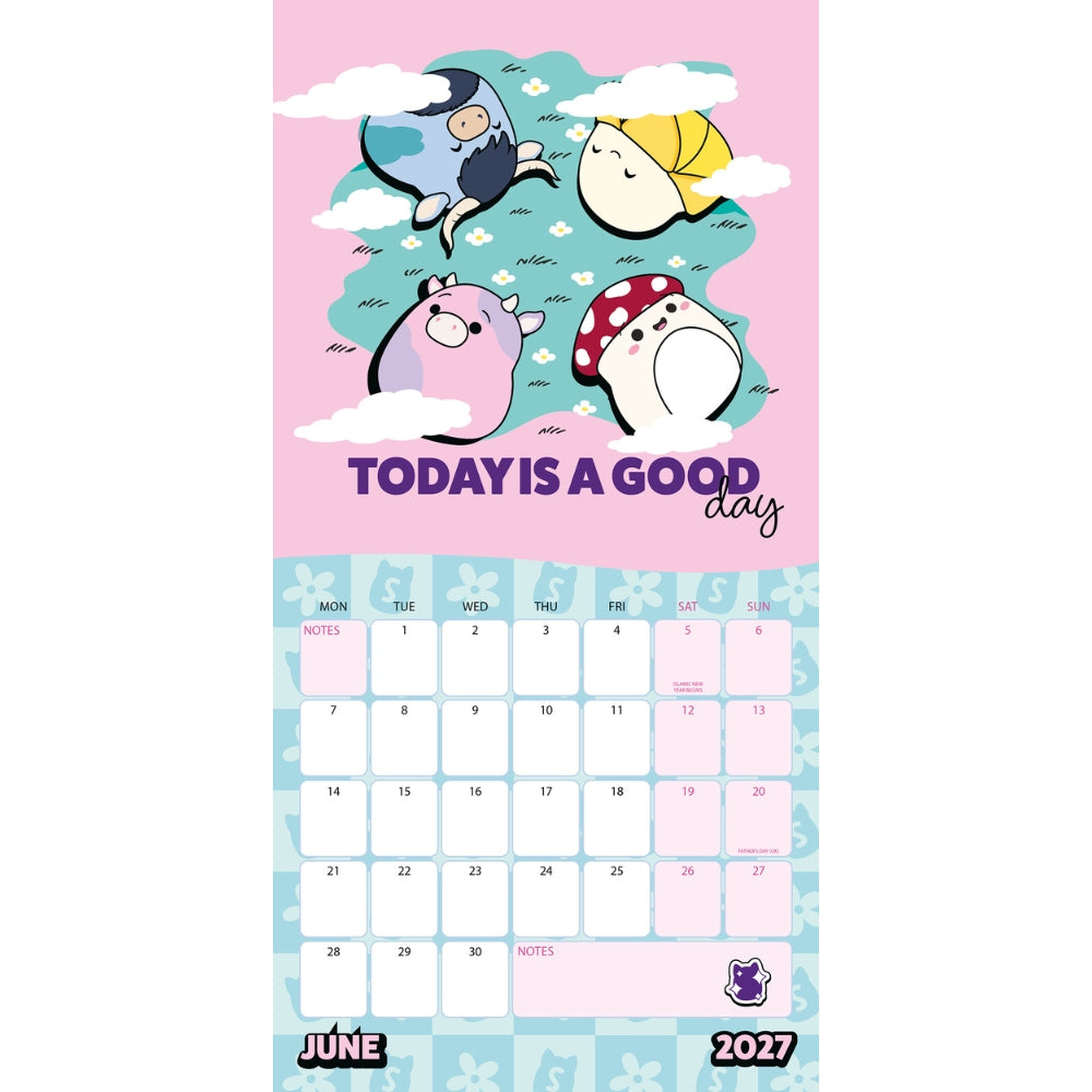 2027 Squishmallows - Square Wall Calendar - product image 3