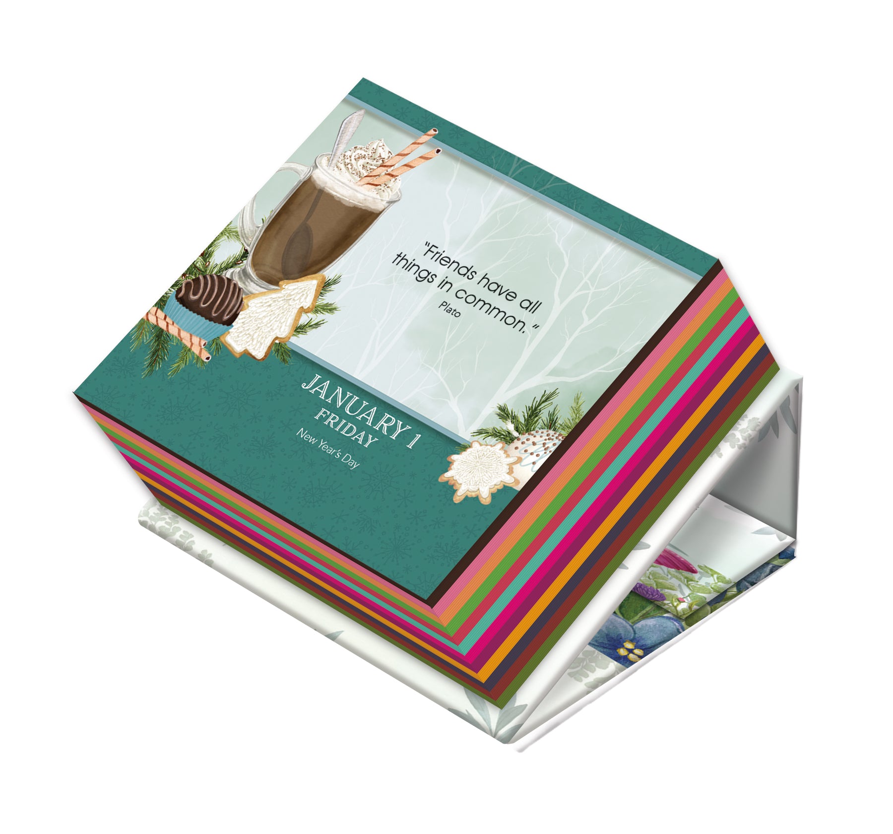 2027 LANG For A Dear Friend - Mini Boxed Page-A-Day Calendar by Nicole