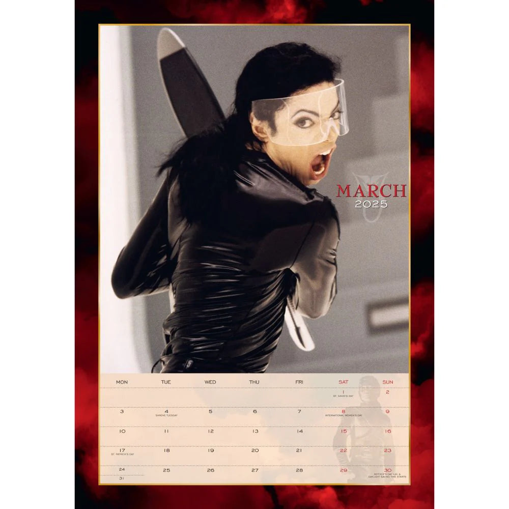 2025 Michael Jackson - A3 Wall Calendar