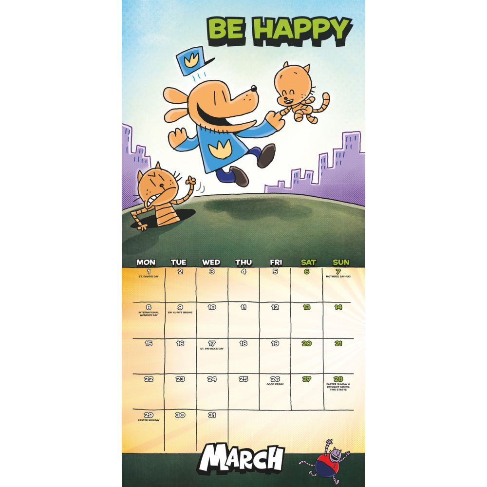 2027 Dogman - Square Wall Calendar - product image 2