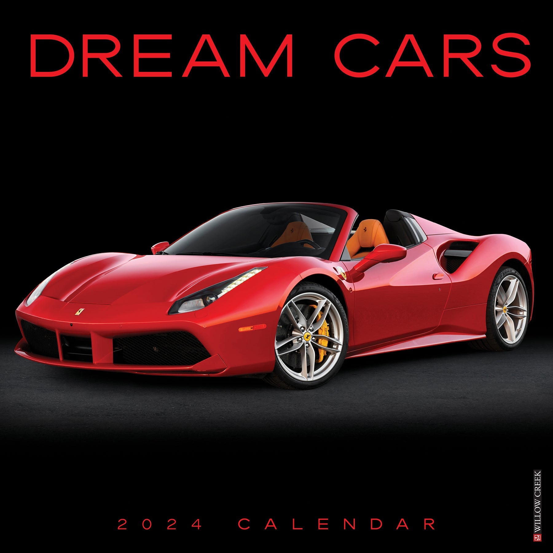 2024 Dream Cars (by Willow Creek) - Square Wall Calendar