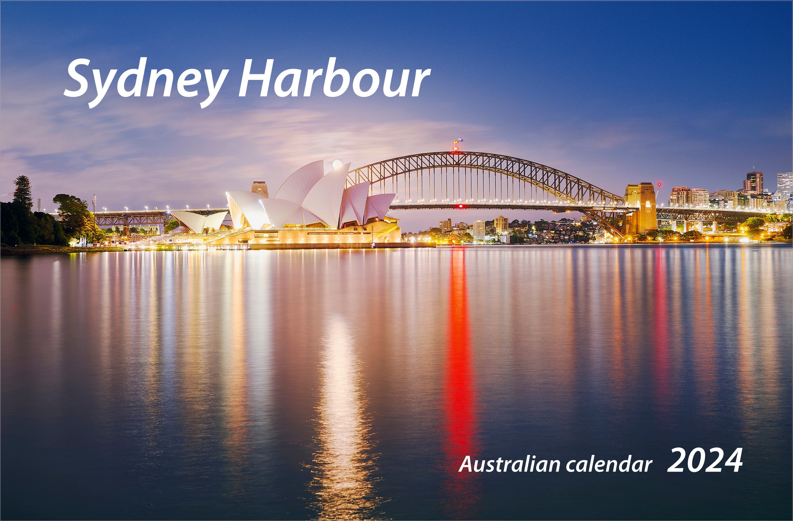 2024 Sydney Harbour Desk Easel Calendar Australian Calendars by NM