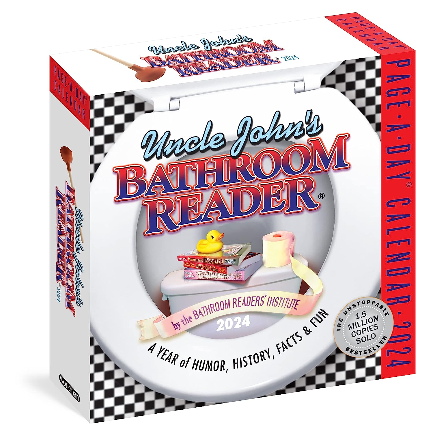 2024 Uncle John's Bathroom Reader - Daily Boxed Page-A-Day Calendar  SOLD OUT