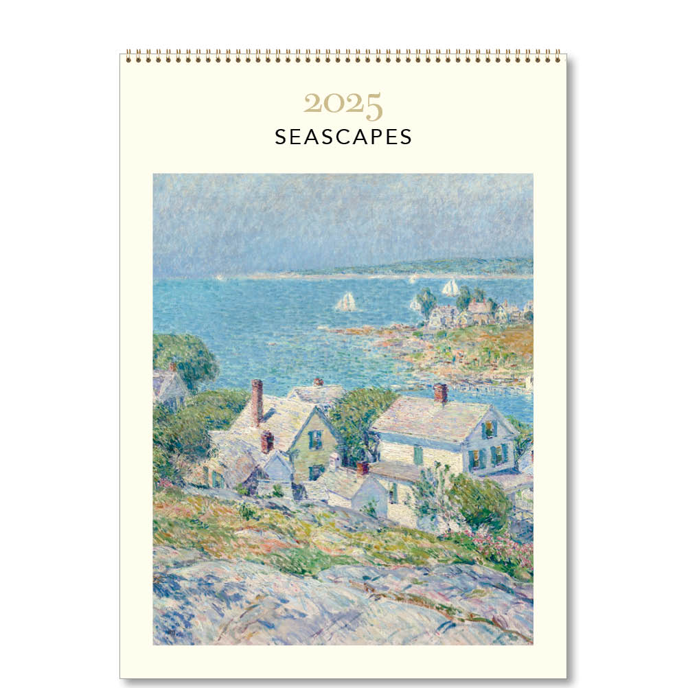 2025 Seascapes - Deluxe Wall Calendar
