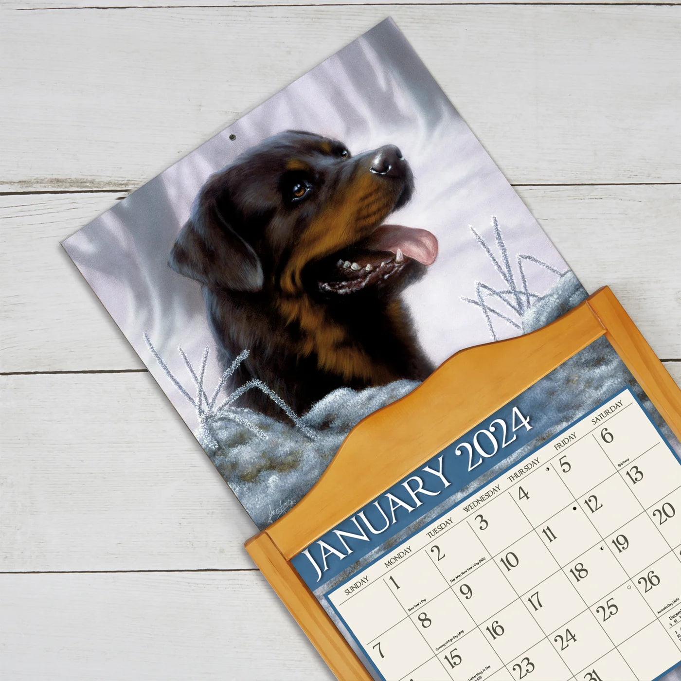 2024 LANG Love Of Dogs By John Silver Deluxe Wall Calendar Dogs