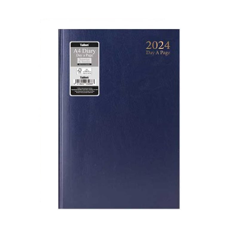 2024 Blue Hardback Casebound - Daily Diary/Planner  SOLD OUT